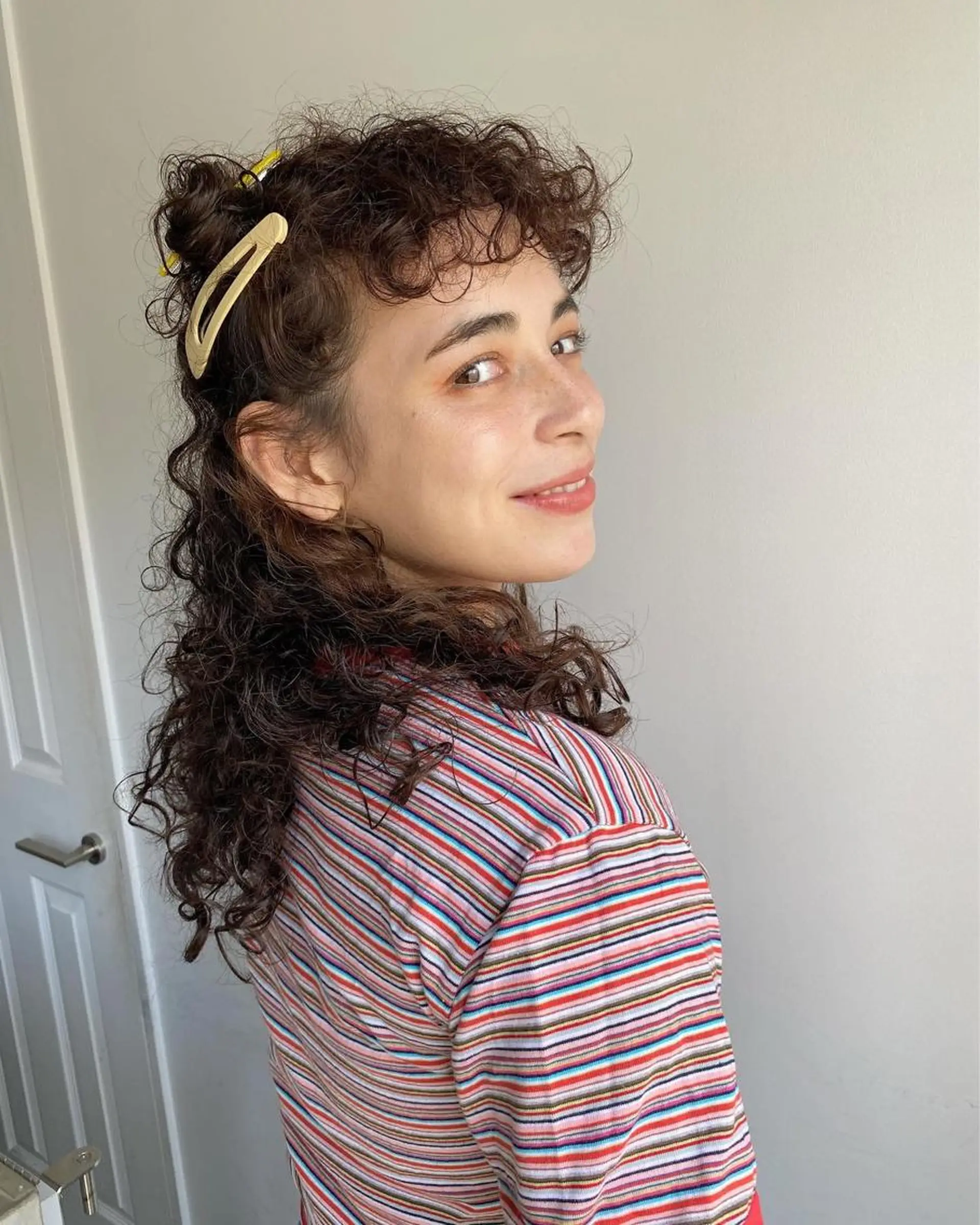 ロング カラー パーマ カット ヘアカラー パーマ Hayashi Shioriのヘアスタイル