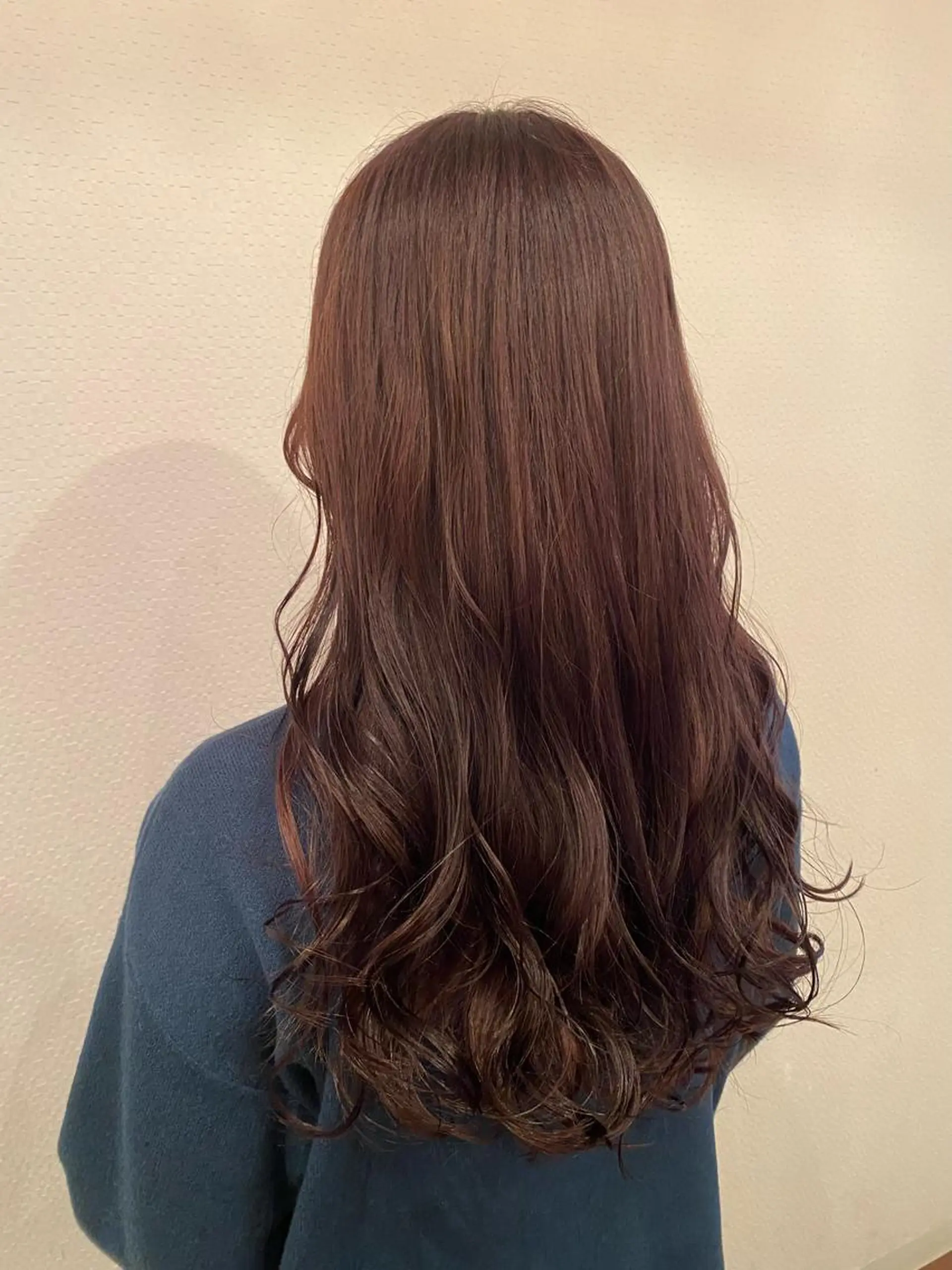 ロング カラー ヘアカラー いまじゅく あおいのヘアスタイル