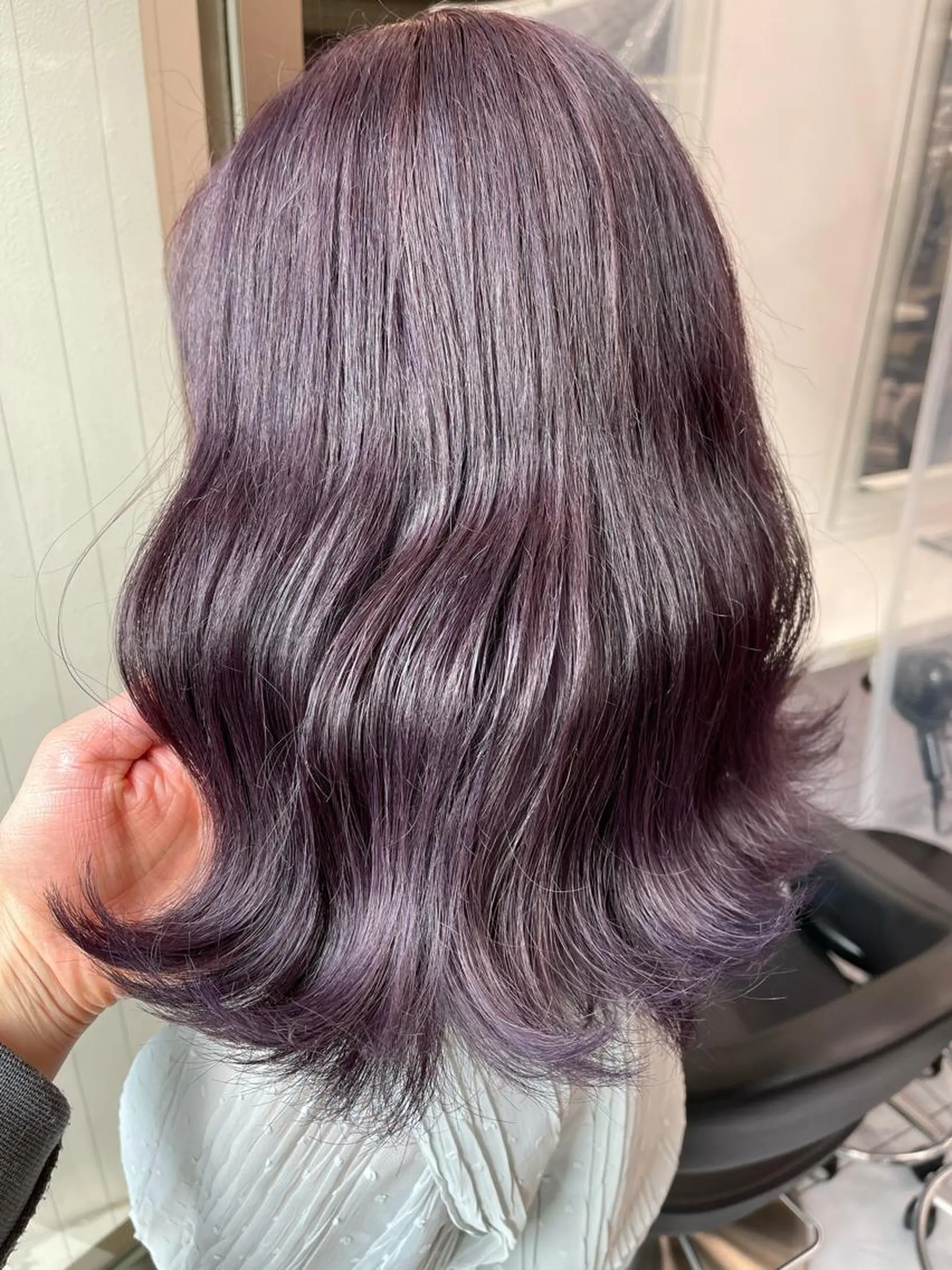 カラー ヘアカラー トリートメント ヘッドスパ 🌈ハイトーン×暗髪 🦄TAKUMI🦄のヘアスタイル