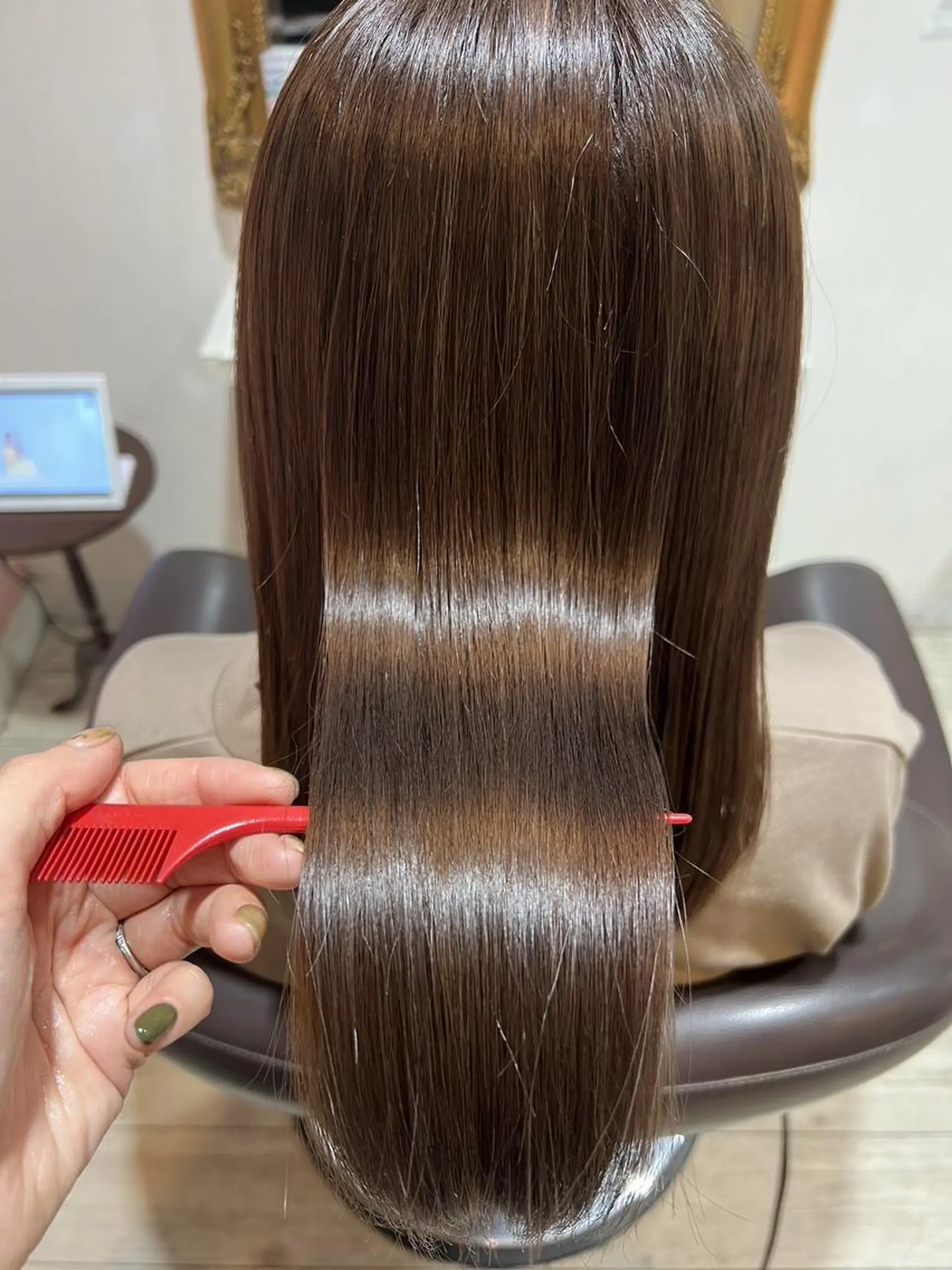 ロング カラー ヘアカラー トリートメント 艶髪先生🫧錦糸町 ᴄʜɪʜᴀʏᴀ🎀のヘアスタイル