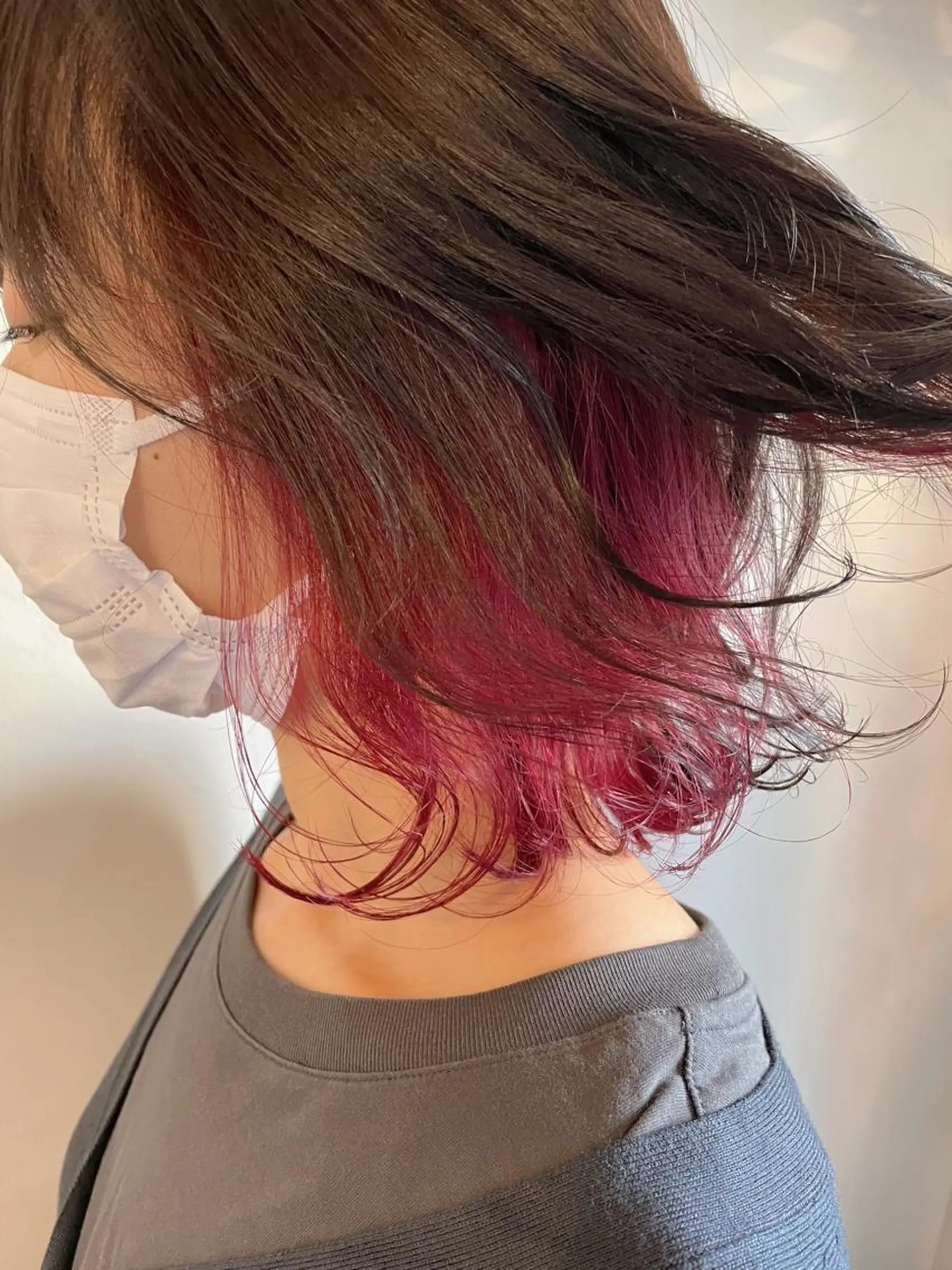 ミディアム カラー カット ヘアカラー トリートメント AKALA  HAIR所属・AKALA HAIR 西宮店　Juriのヘアスタイル