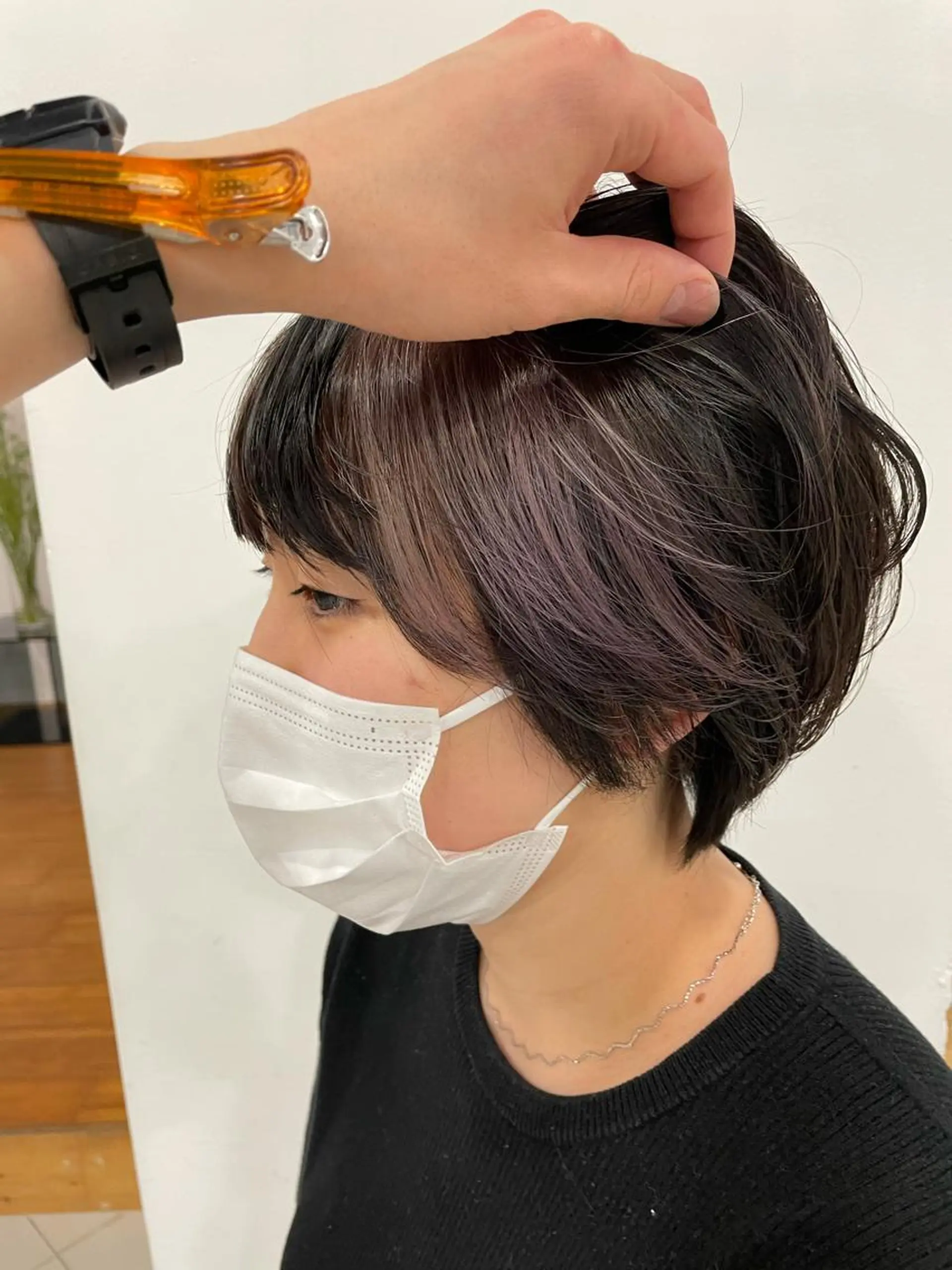 ショート カラー パーマ メンズ 吉田一輝 外国人パーマのヘアスタイル