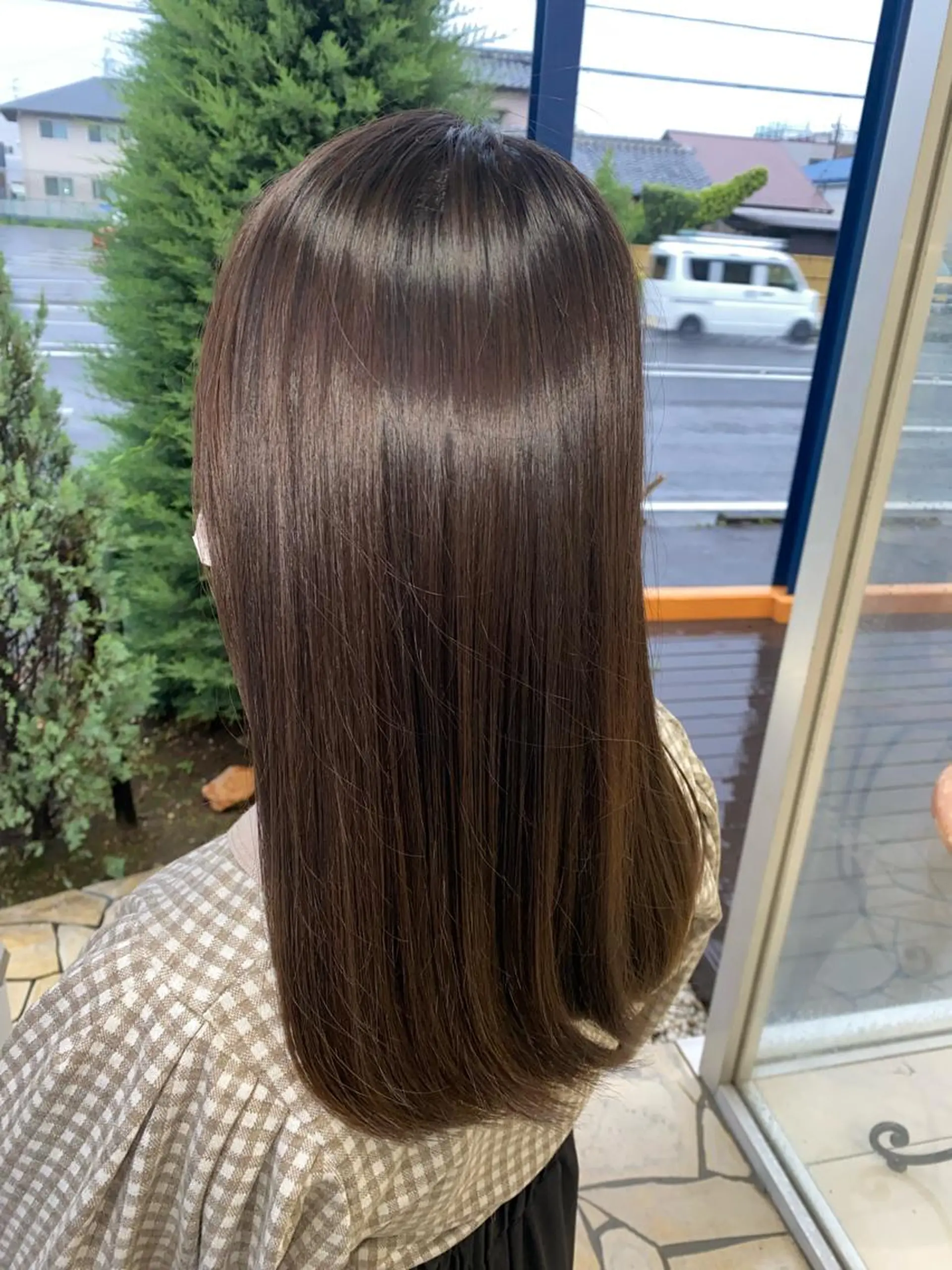 セミロング カラー 💚ミヤマ アンナ☘️のヘアスタイル