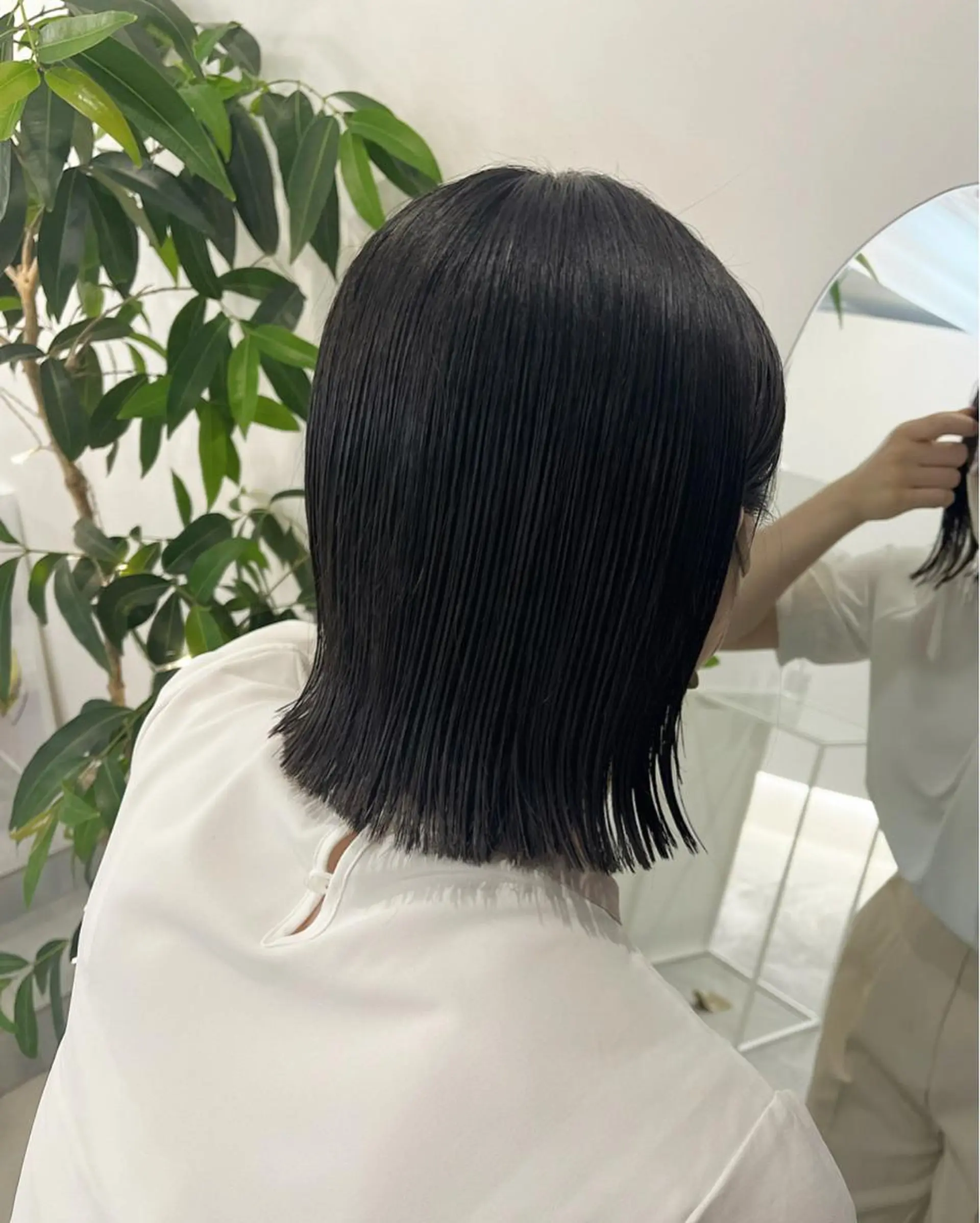 ミディアム ハルカ/ fit standのヘアスタイル