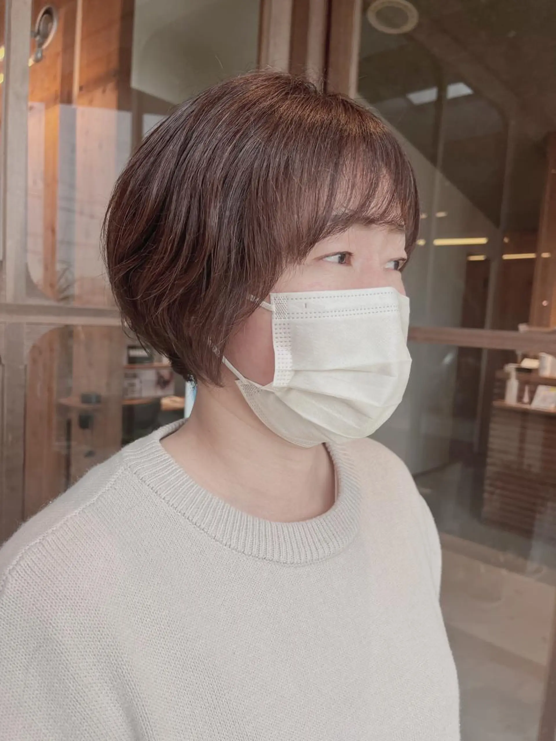 ショート ショートボブ ボブ ショートヘア SORA所属・ＳＯＲＡ Ｉｉｅのヘアスタイル