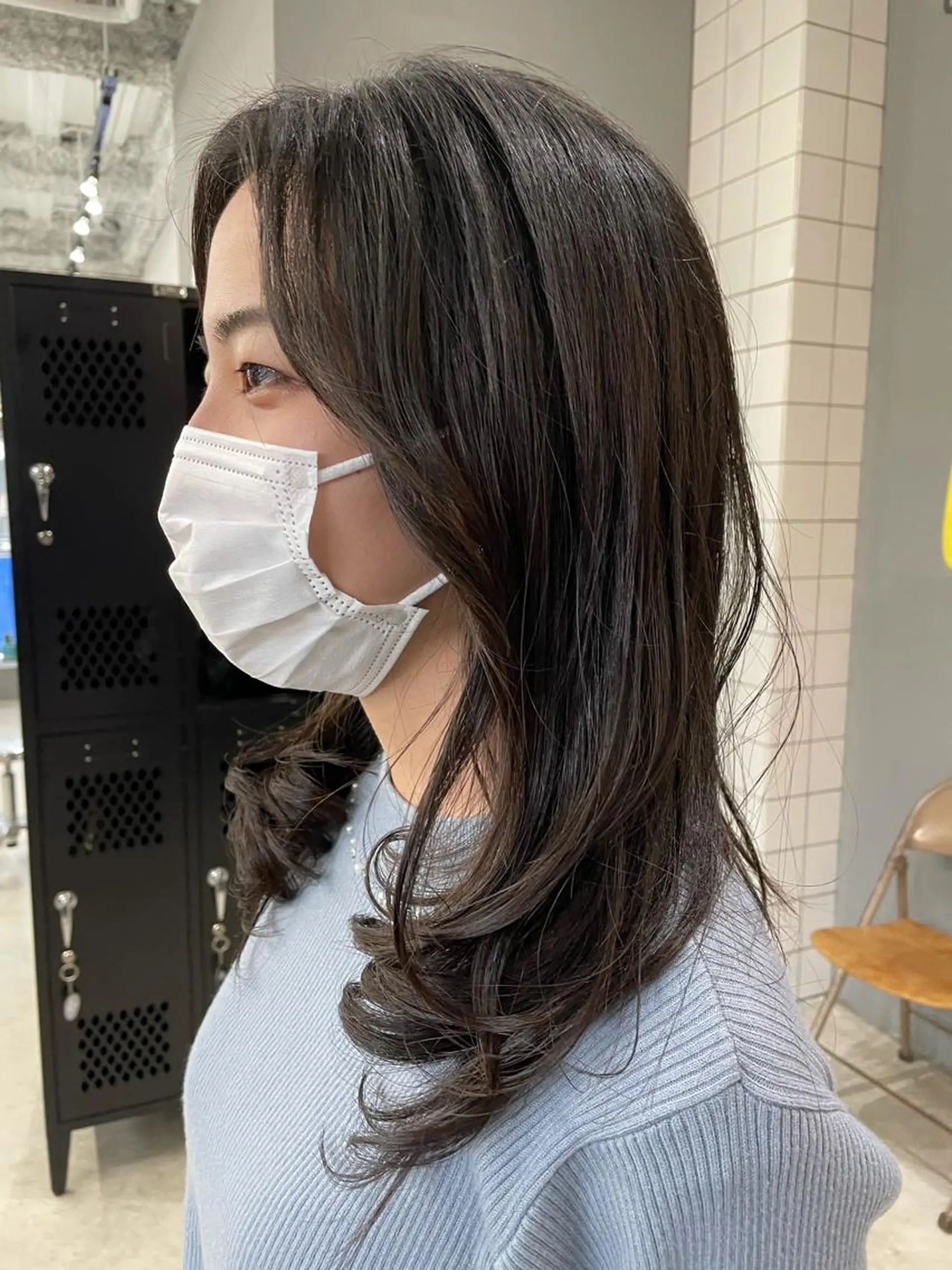 ロング メンズ専門サロン wokeのヘアスタイル