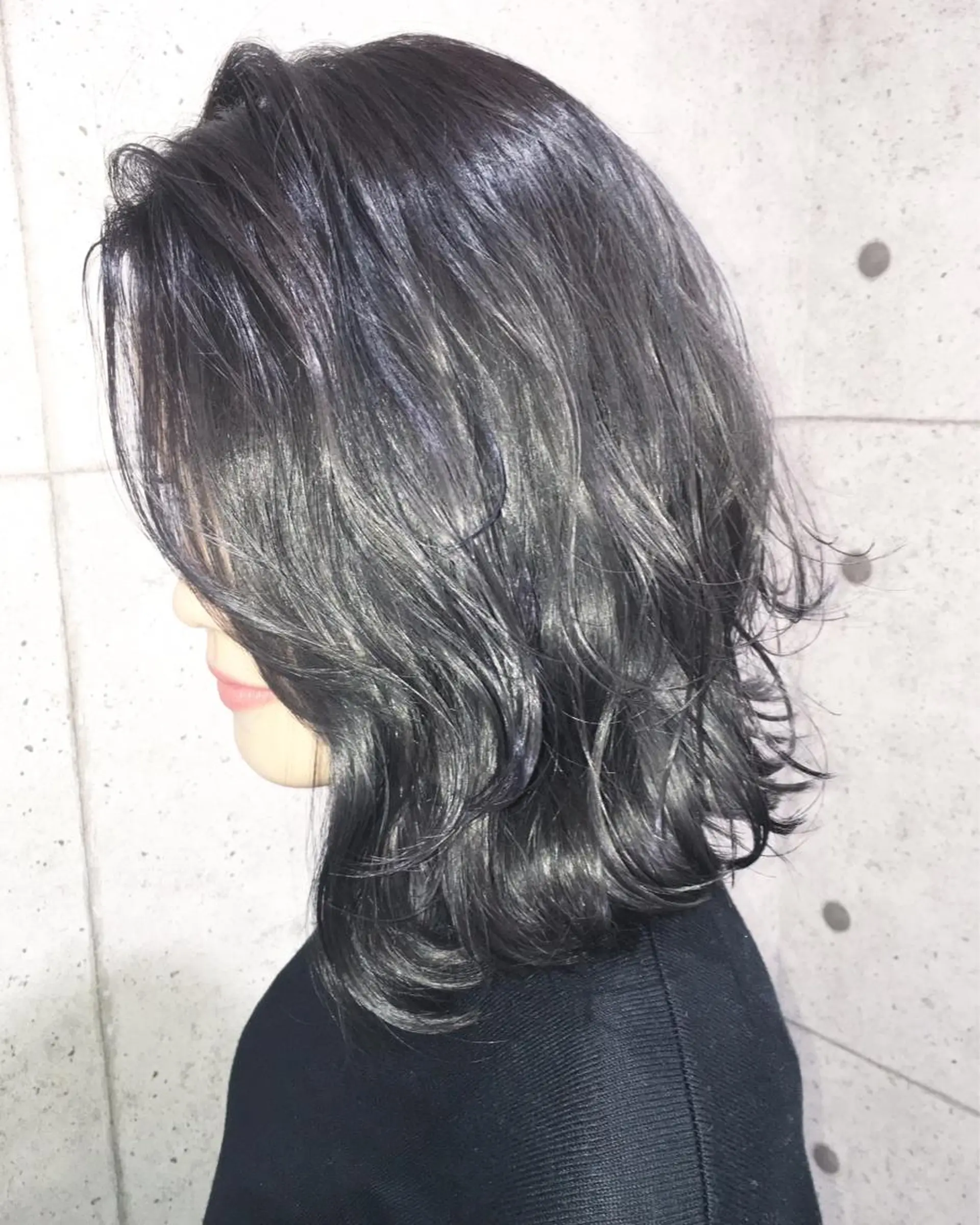 ミディアム カラー LITTY所属・レイヤー/髪質改善 /山永圭介のヘアスタイル