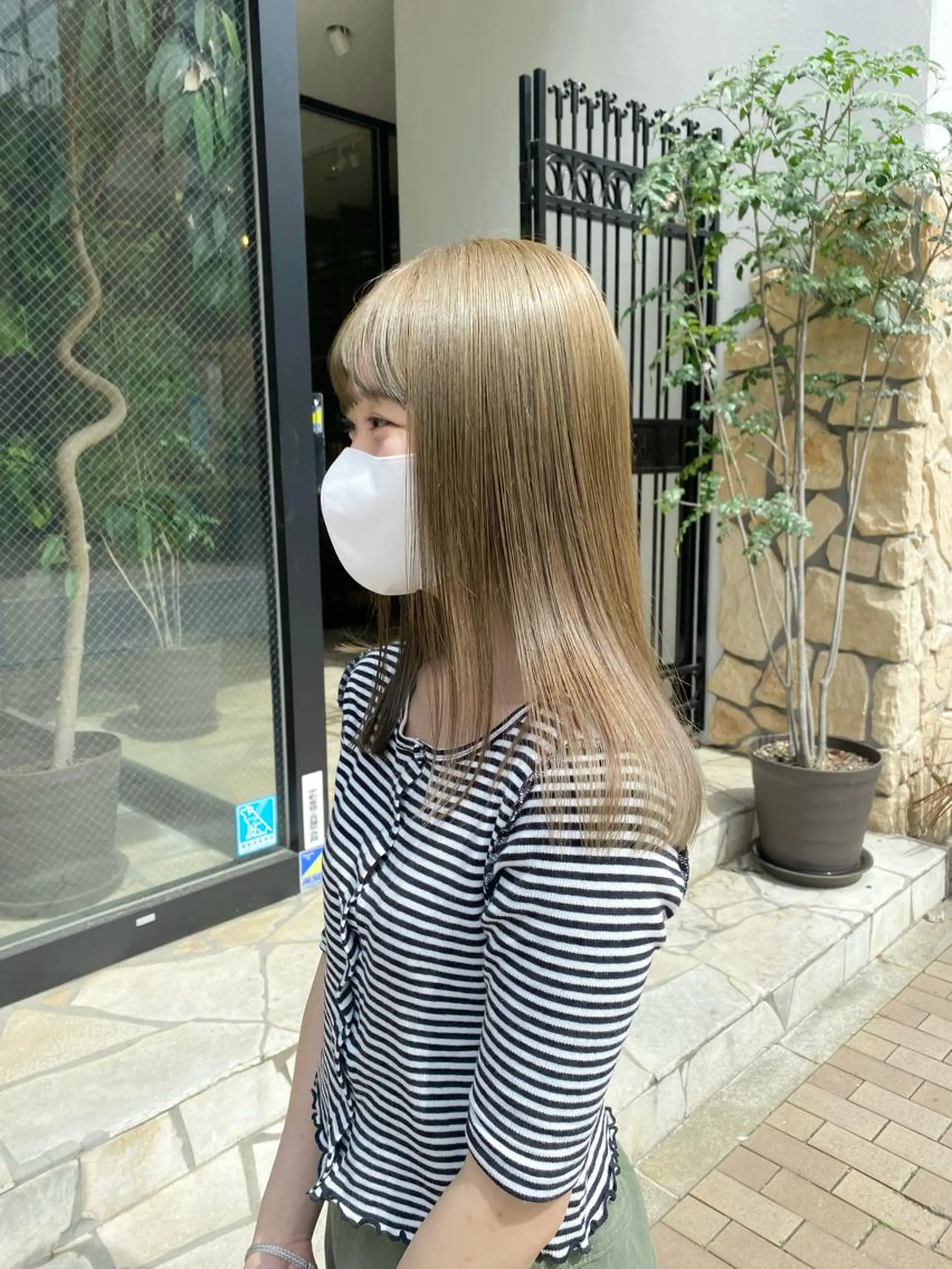 セミロング COCOLOeAST所属・yumeno🫧 ハイトーン/ボブ🕊のヘアスタイル