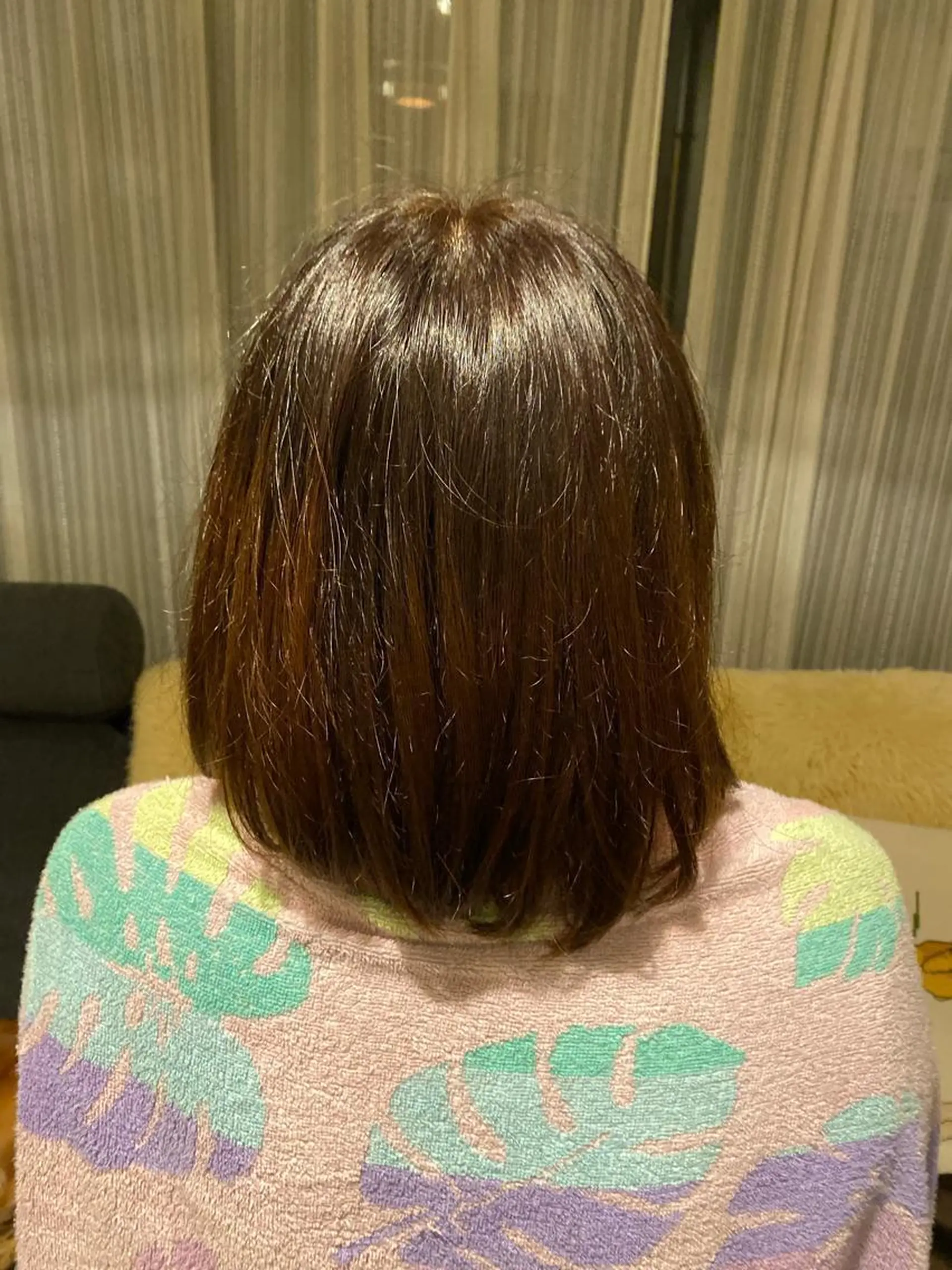 ミディアム 福田 秀好のヘアスタイル
