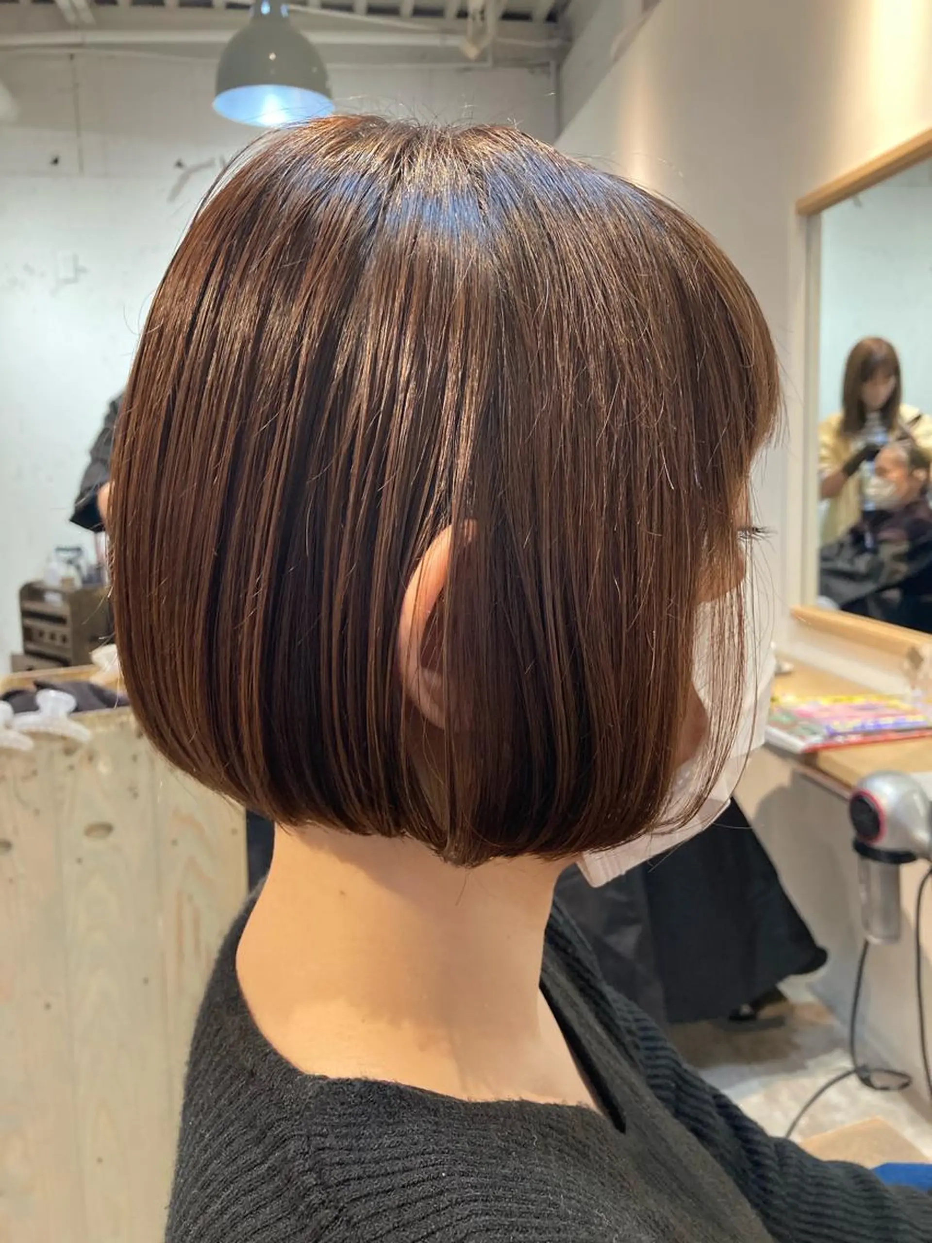 ショート カラー ベージュカラー ボブ カット ヘアカラー トリートメント en't所属・【女性指名No.1】 西口直子のヘアスタイル