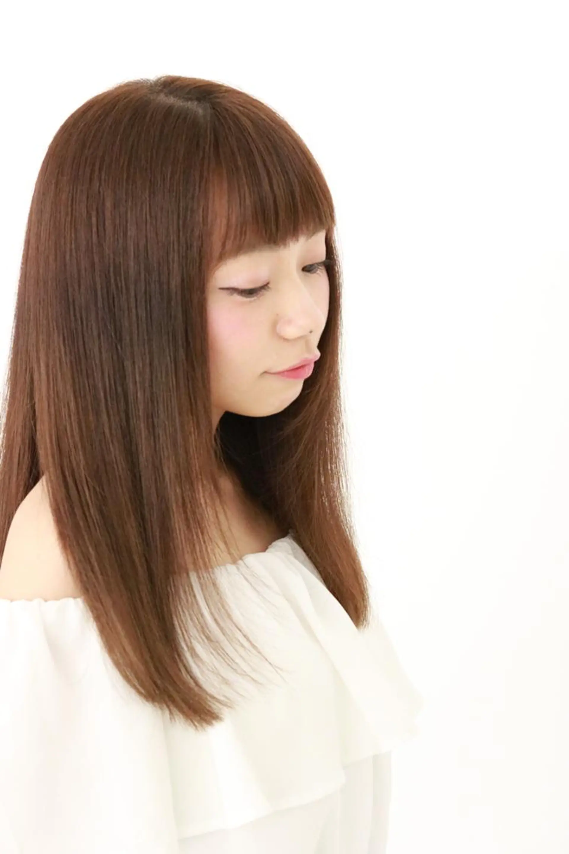 ミディアム 日野・八王子縮毛矯正 ワタナベリョウマのヘアスタイル