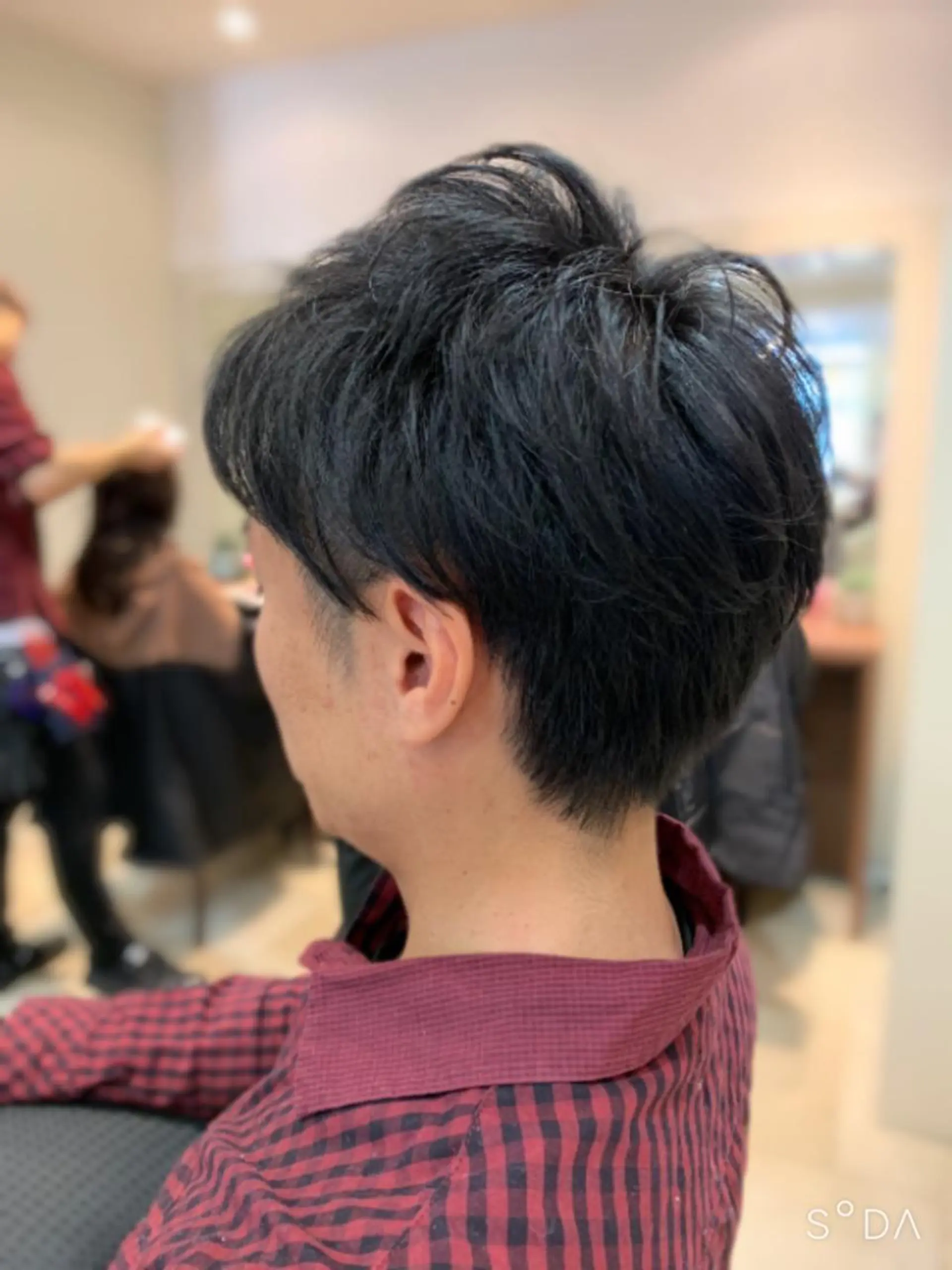 ショート パーマ メンズ メンズパーマ 美髪矯正/髪質改善 /ヨナミネのヘアスタイル