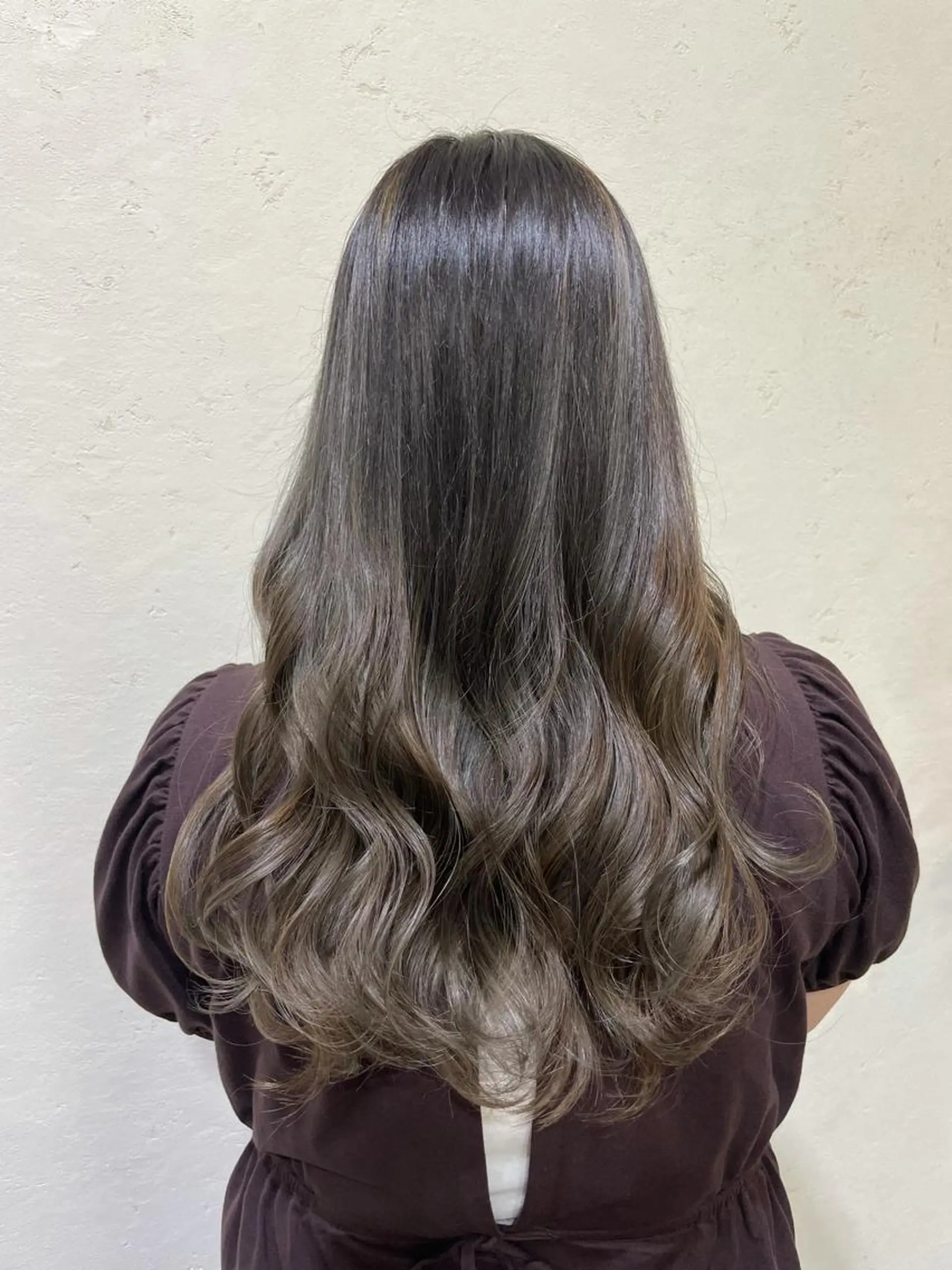 ロング カラー 齋藤 結愛のヘアスタイル