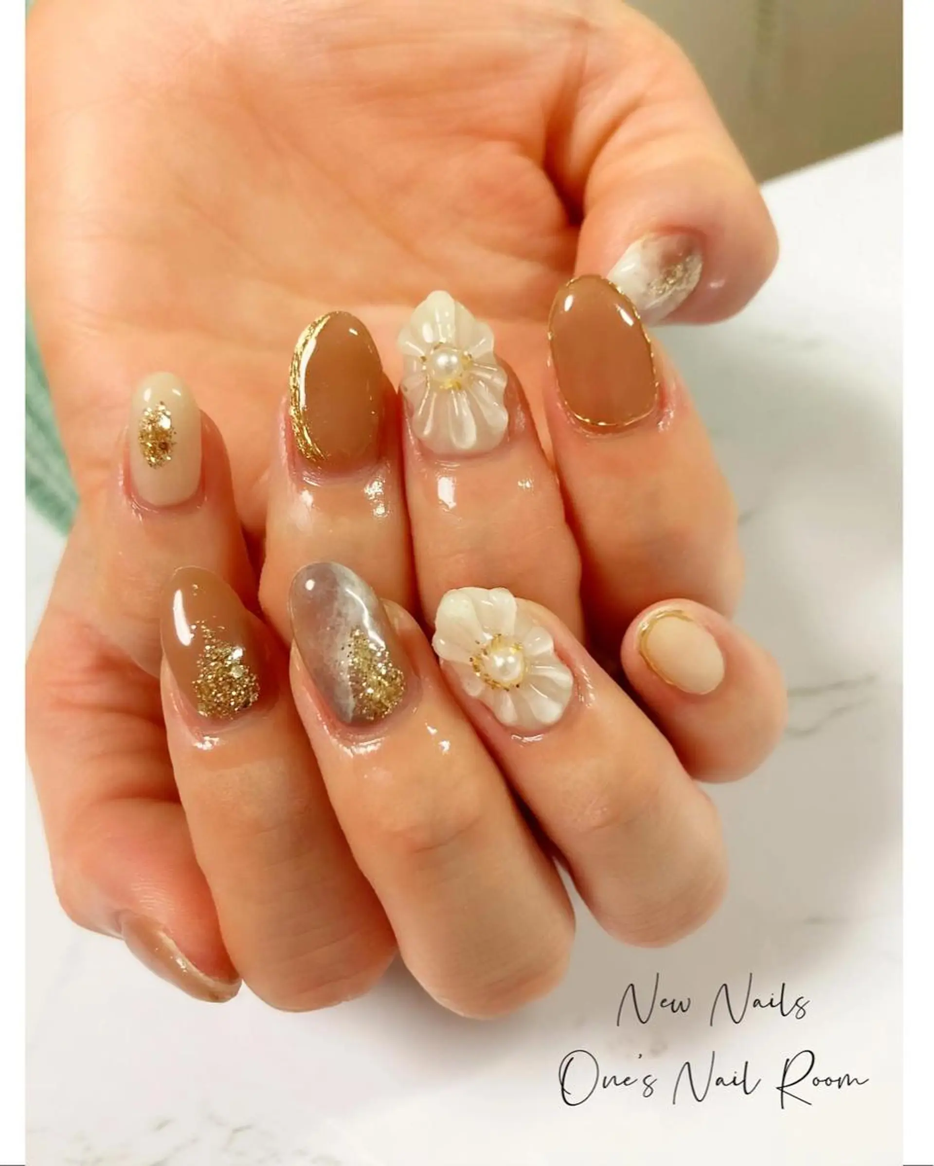 ネイル ハンドネイル One's Nail Roomのネイルデザイン