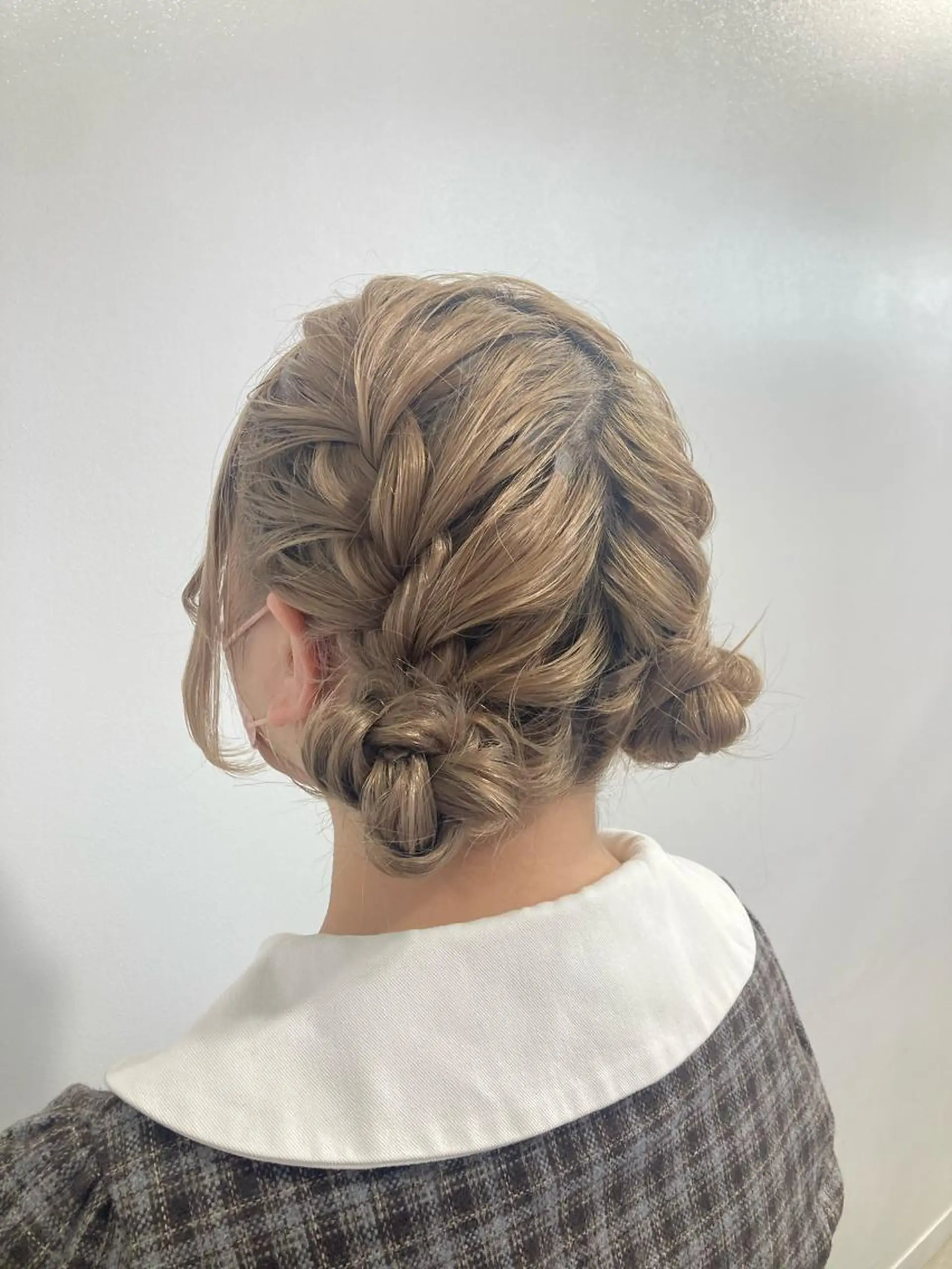 ミディアム ヘアセット MiRI💜地毛級 エクステ✖似合わせ技のヘアスタイル