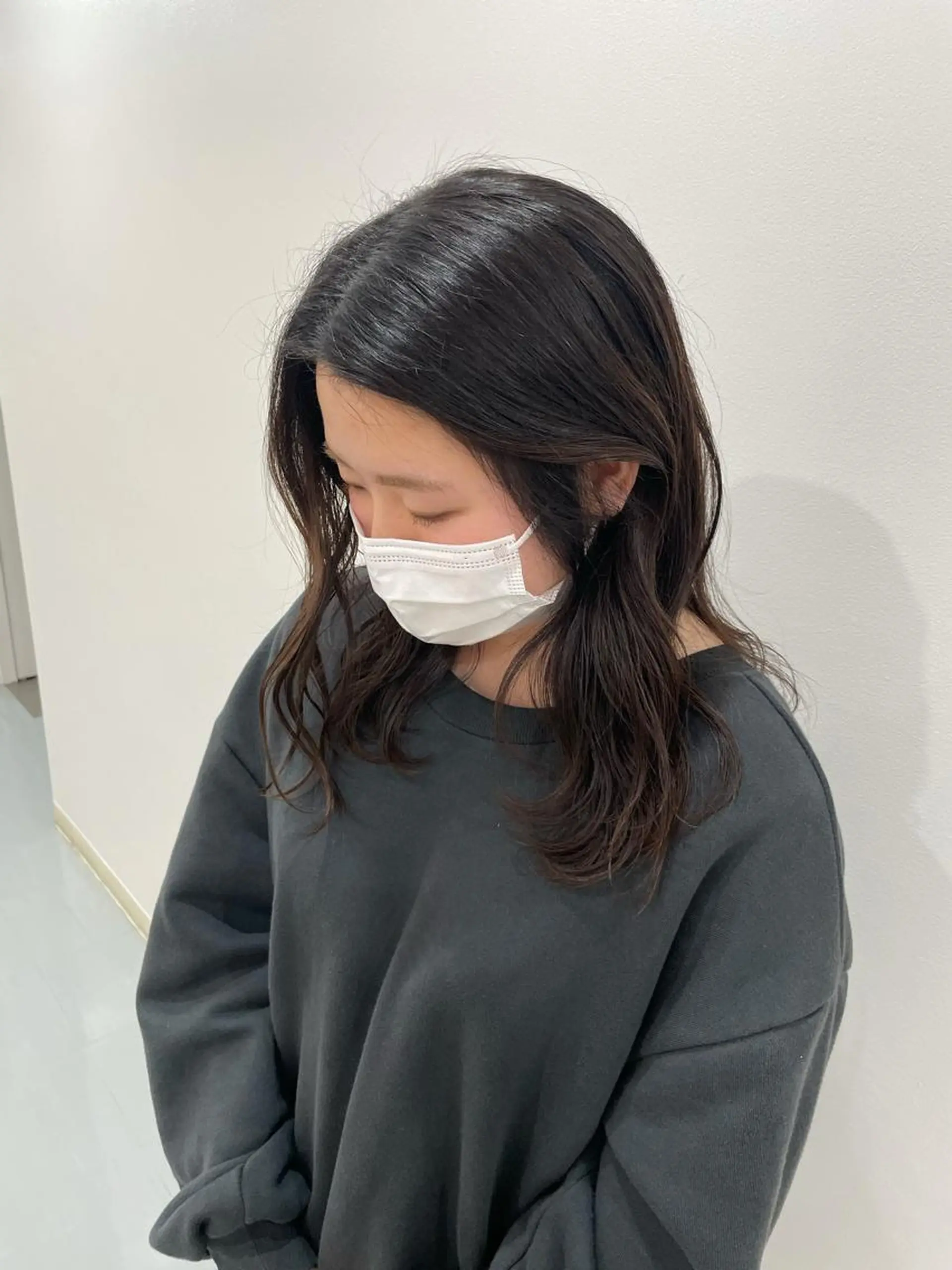 セミロング akane .のヘアスタイル