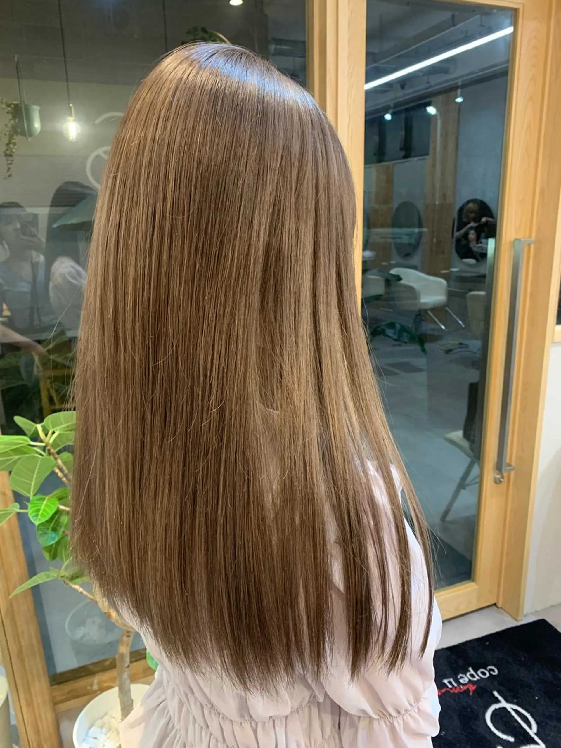 カラー ダブルカラー cope'u みゆのヘアスタイル