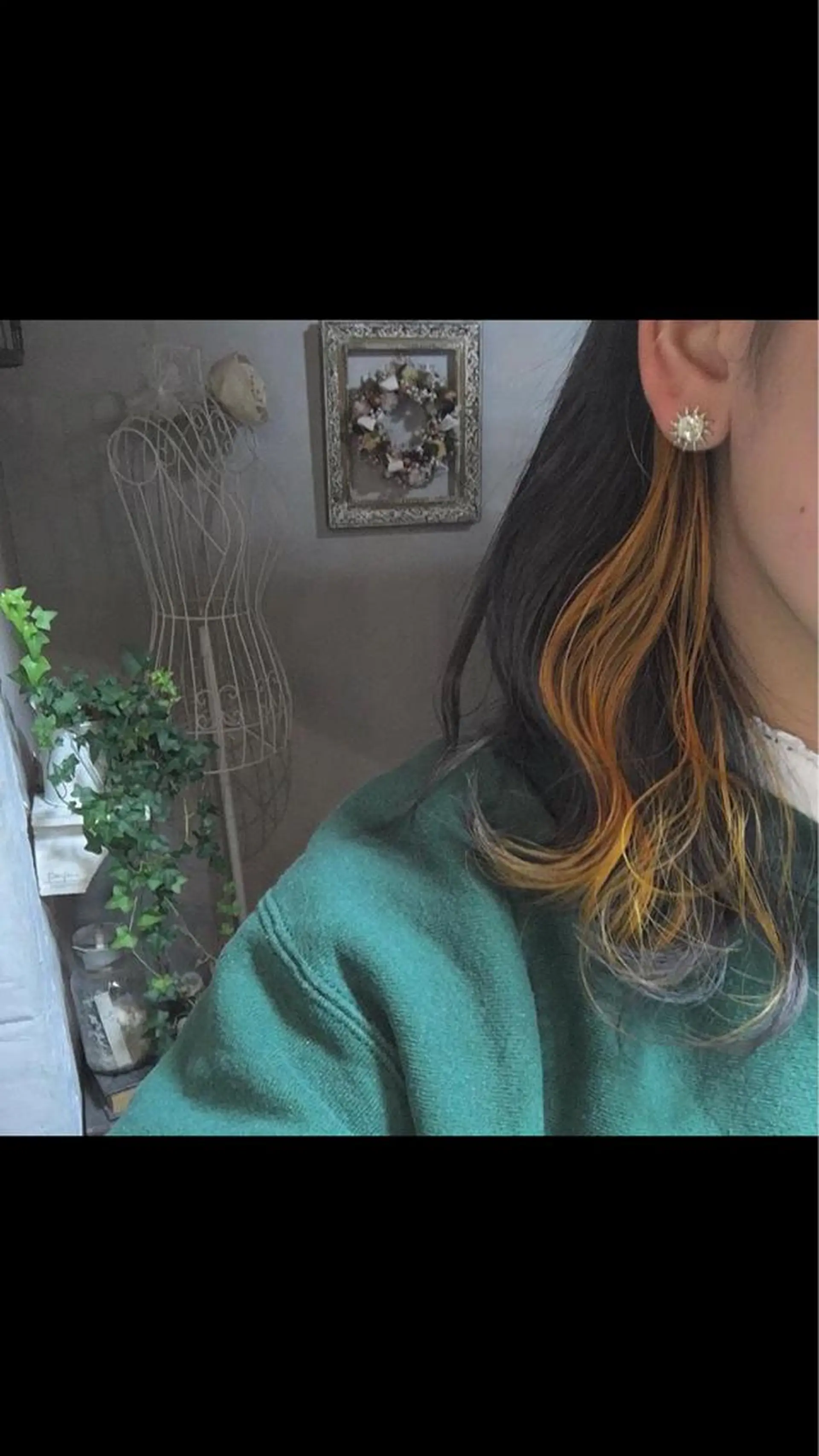 ミディアム カラー インナーカラー autre所属・大久保 ひでなりのヘアスタイル