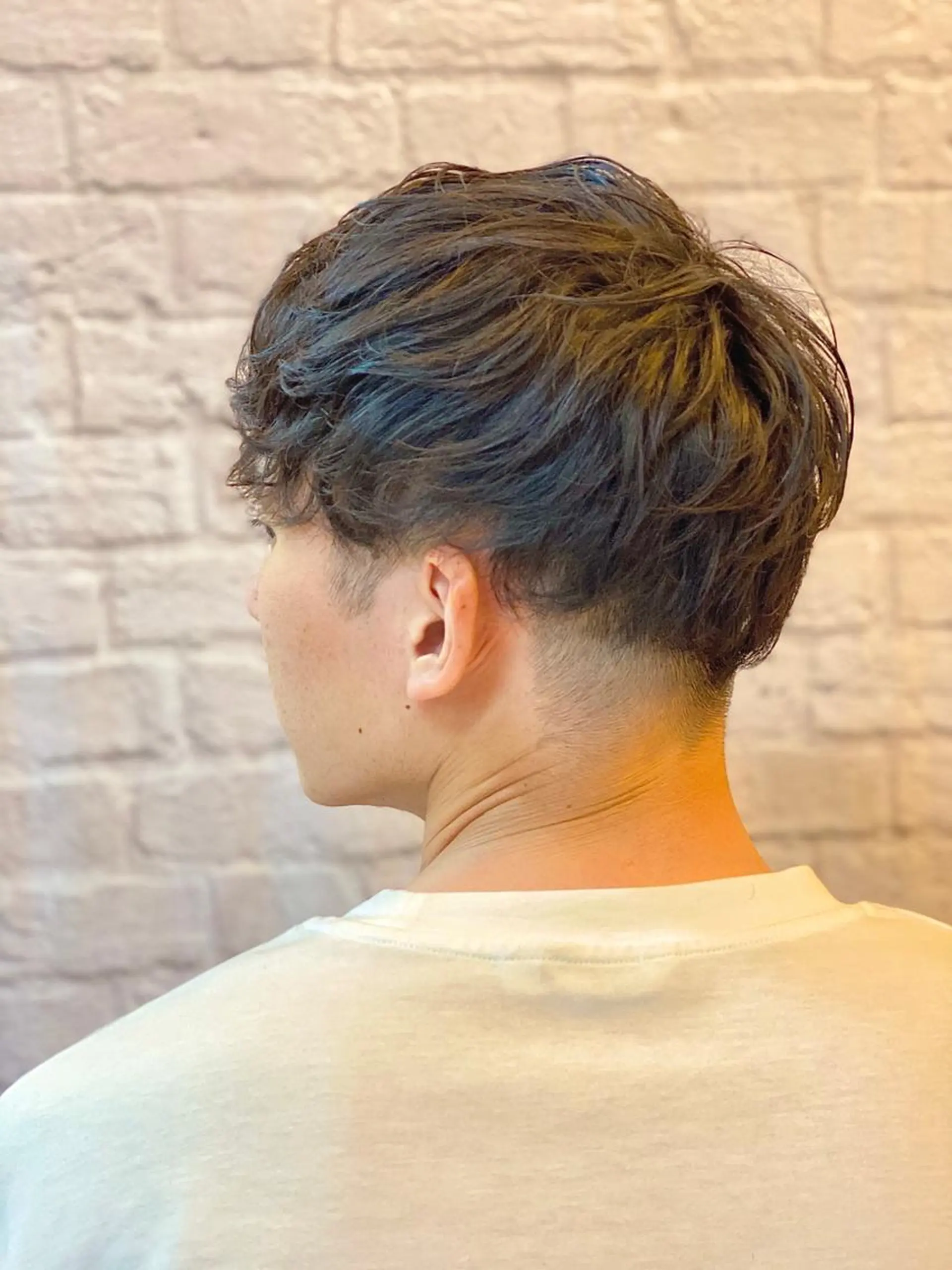 ミディアム メンズ カット 【メンズカット】 黒田美穂のヘアスタイル