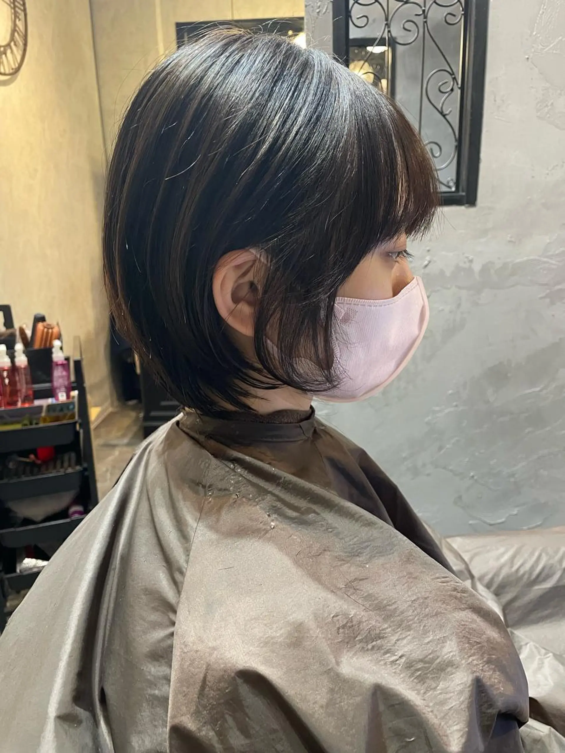ショート ショートボブ ボブ ショートヘア ウルフカット SHANTi 飯塚 ヘアセット/髪質改善のヘアスタイル