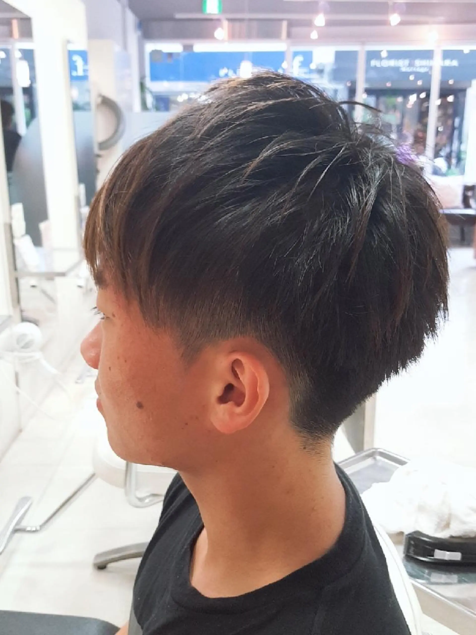 ショート メンズ 菊地 美憂のヘアスタイル