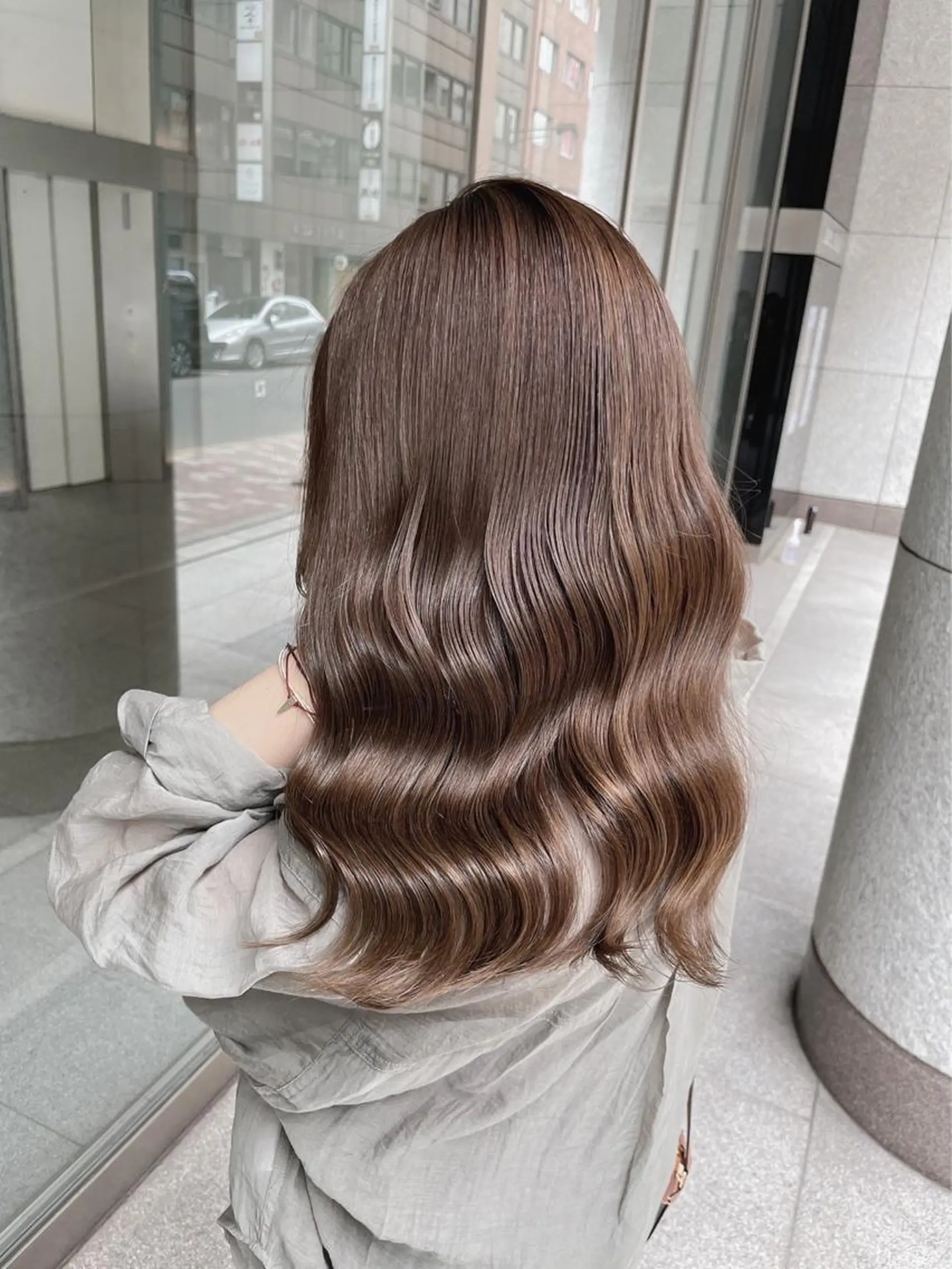 ミディアム カラー 【縮毛矯正特化】 kyokaのヘアスタイル