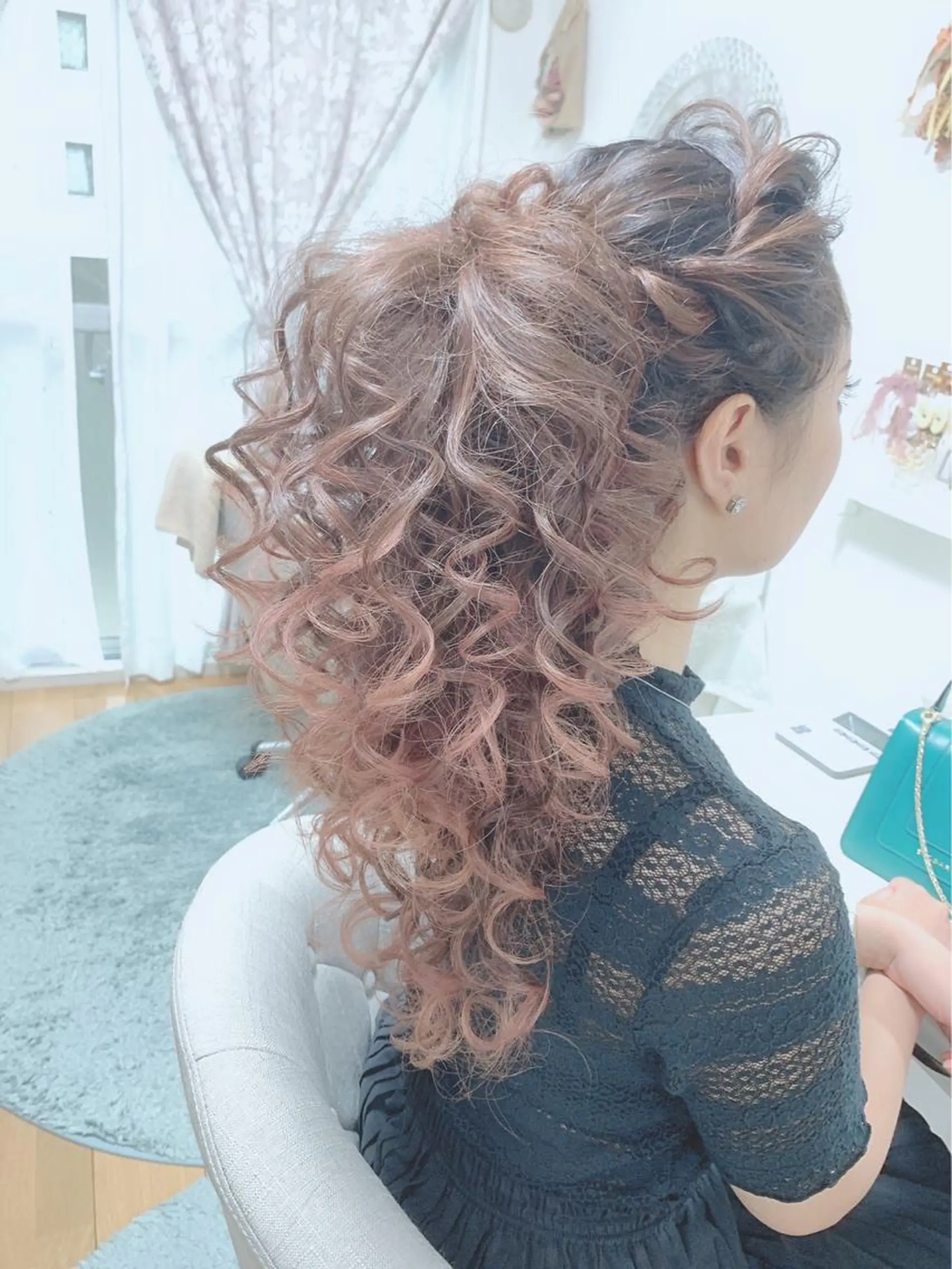 ロング ヘアアレンジ Achieve 三ノ宮のヘアスタイル