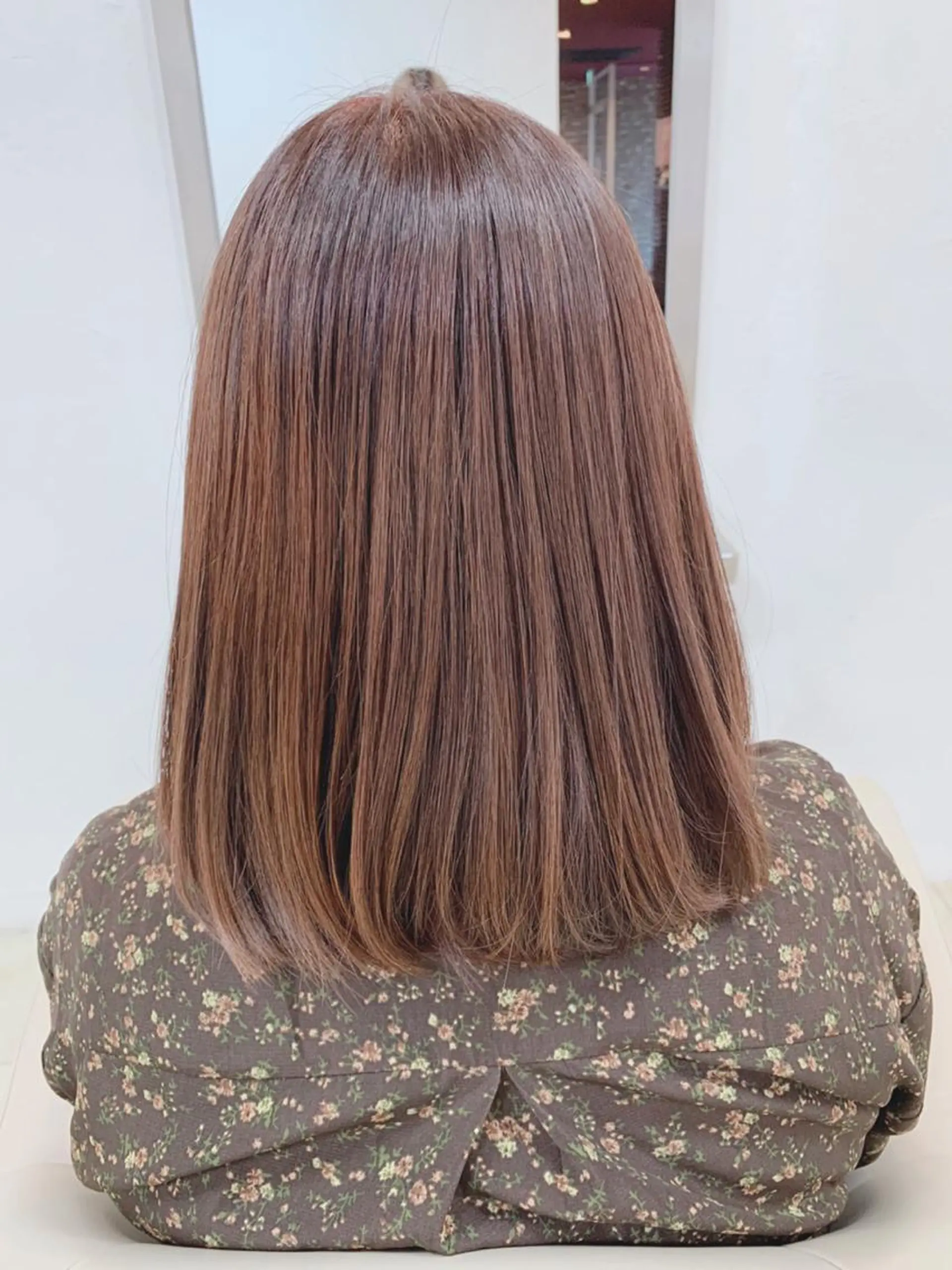 カラー 加藤 菜々香のヘアスタイル