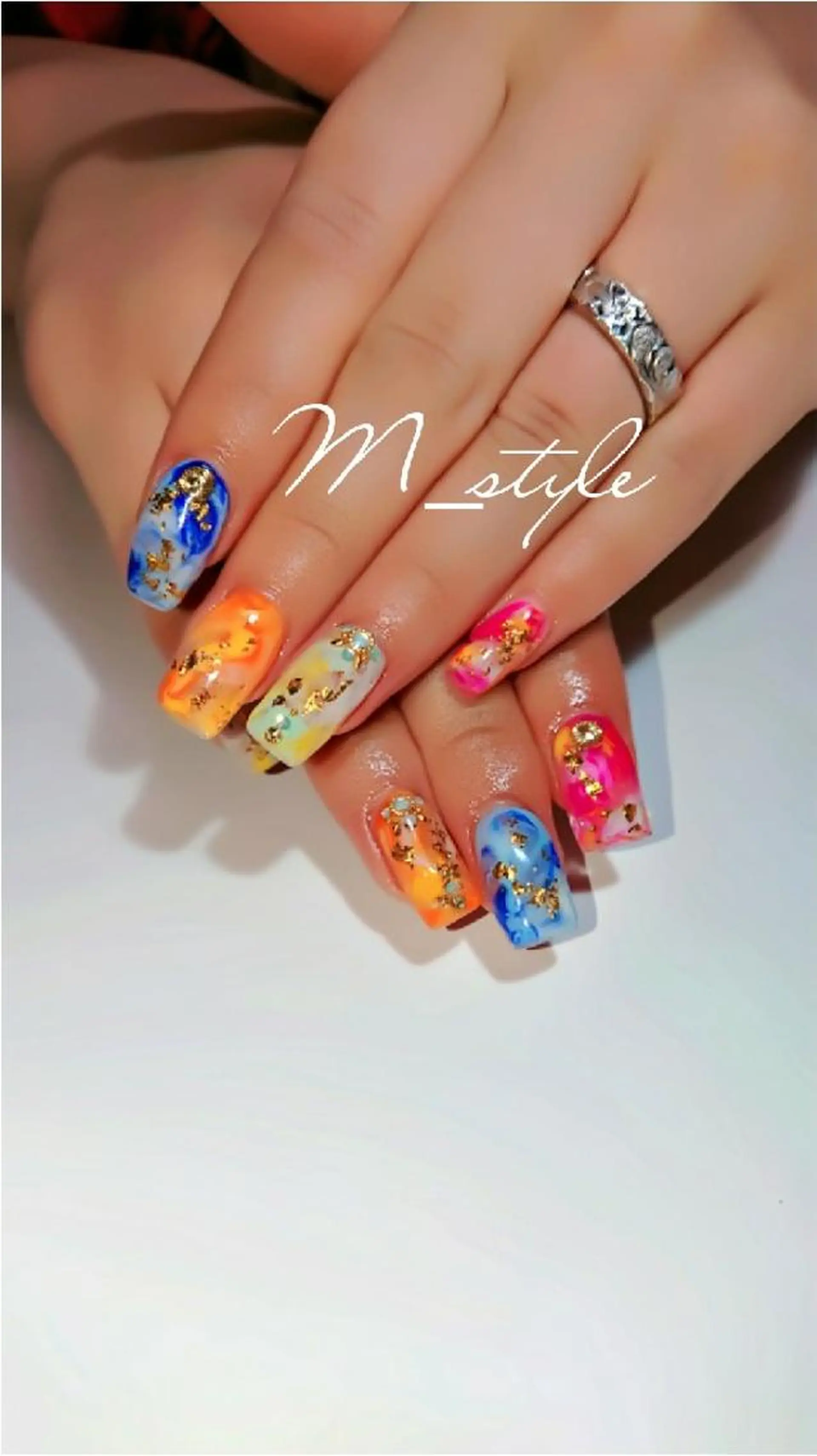 ネイル 下妻市ﾈｲﾙｻﾛﾝ M_styleのネイルデザイン