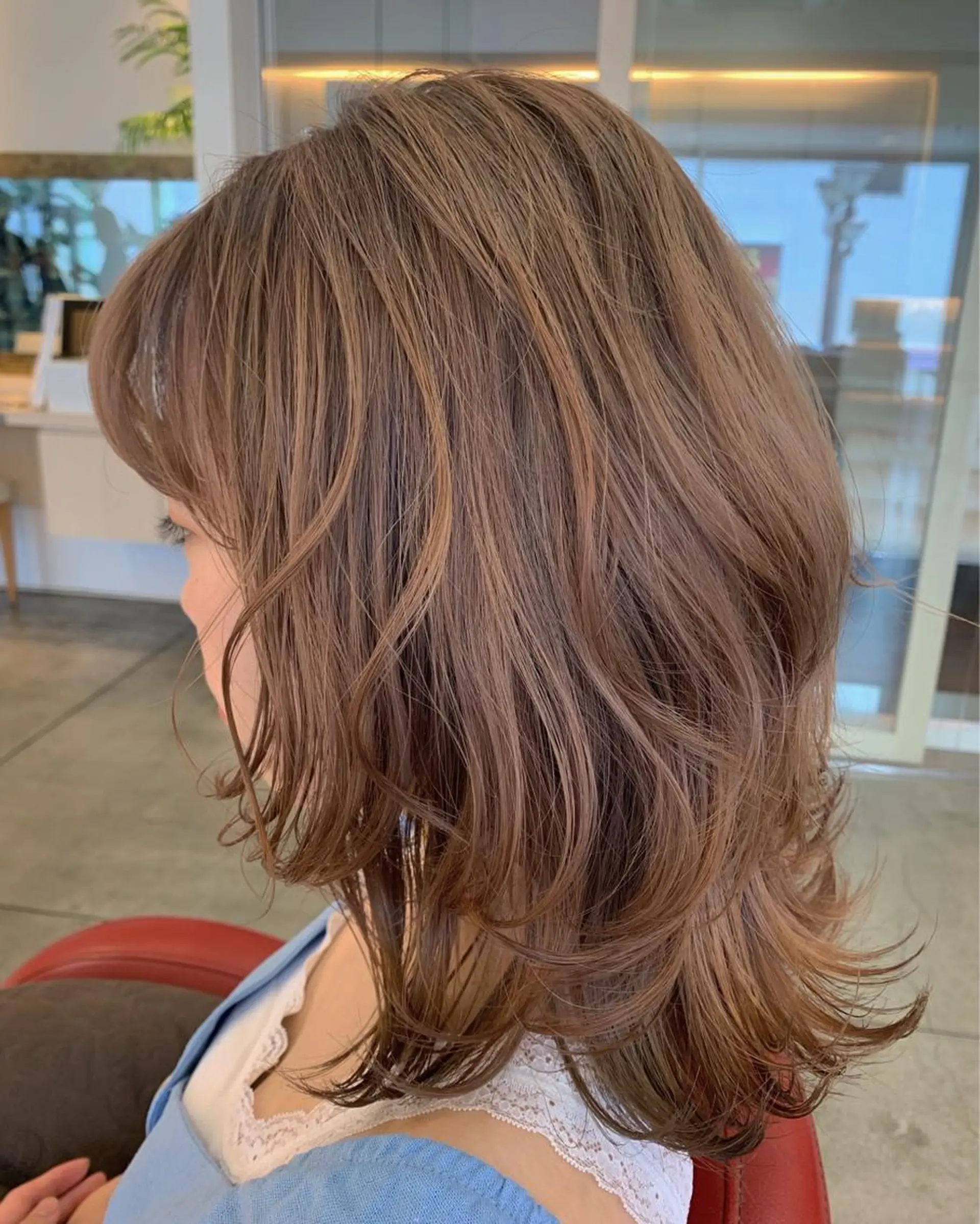 セミロング sea's所属・ヒラカホ/矢場町/ ブリーチ/似合わせのヘアスタイル