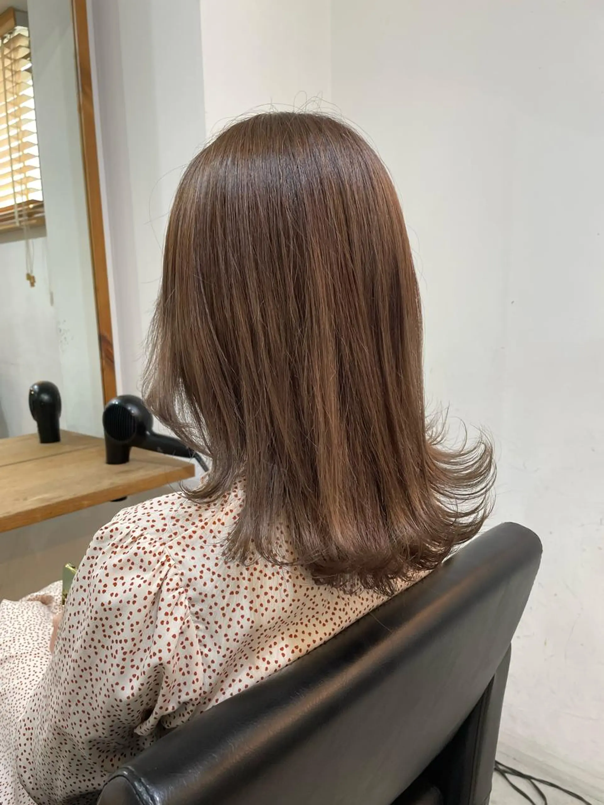 ミディアム 🐬脱白髪染めカラー 清水大世🐬のヘアスタイル