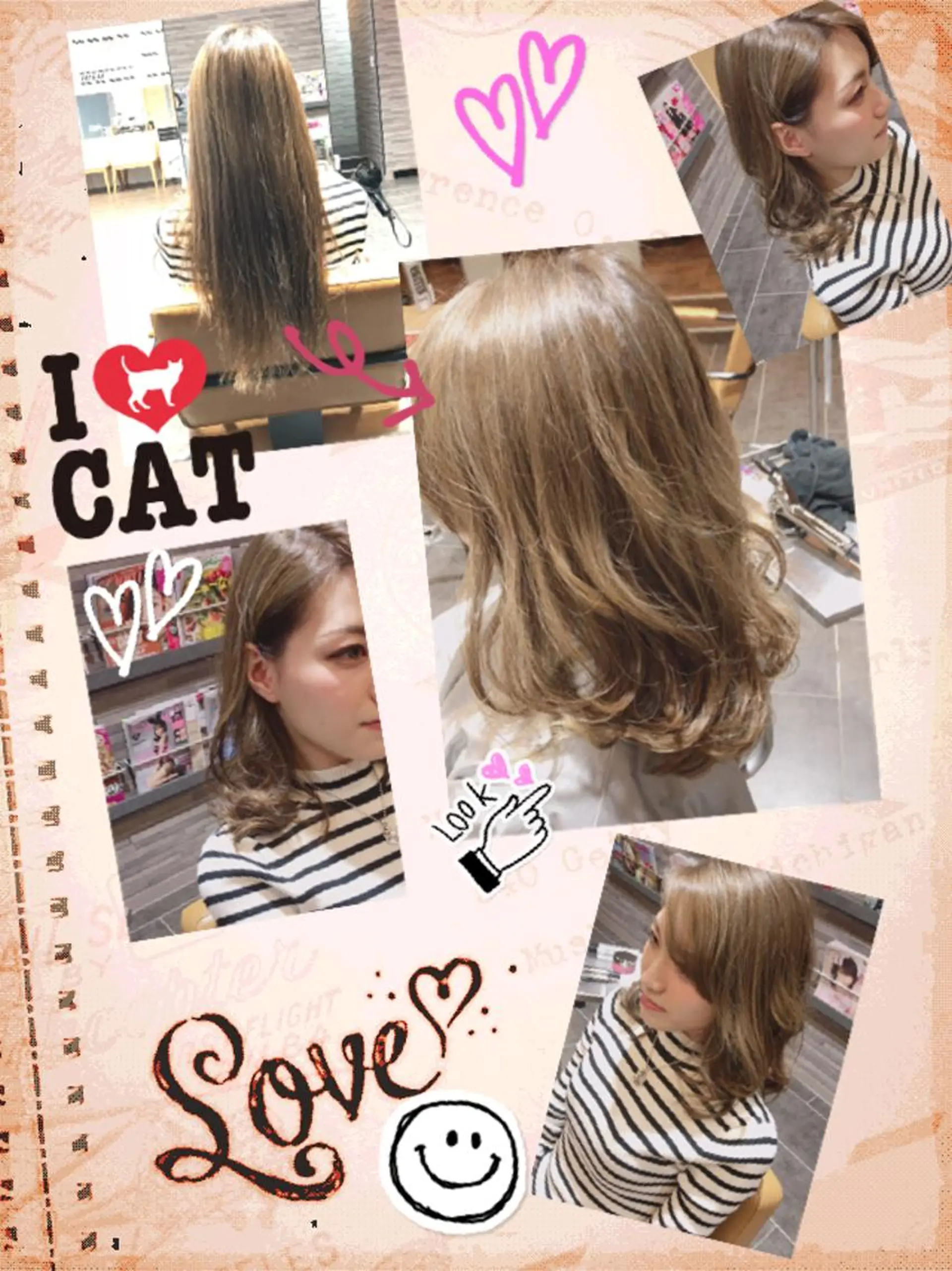 ミディアム ému エミュ　hair &spa所属・近藤 みゅうまのヘアスタイル