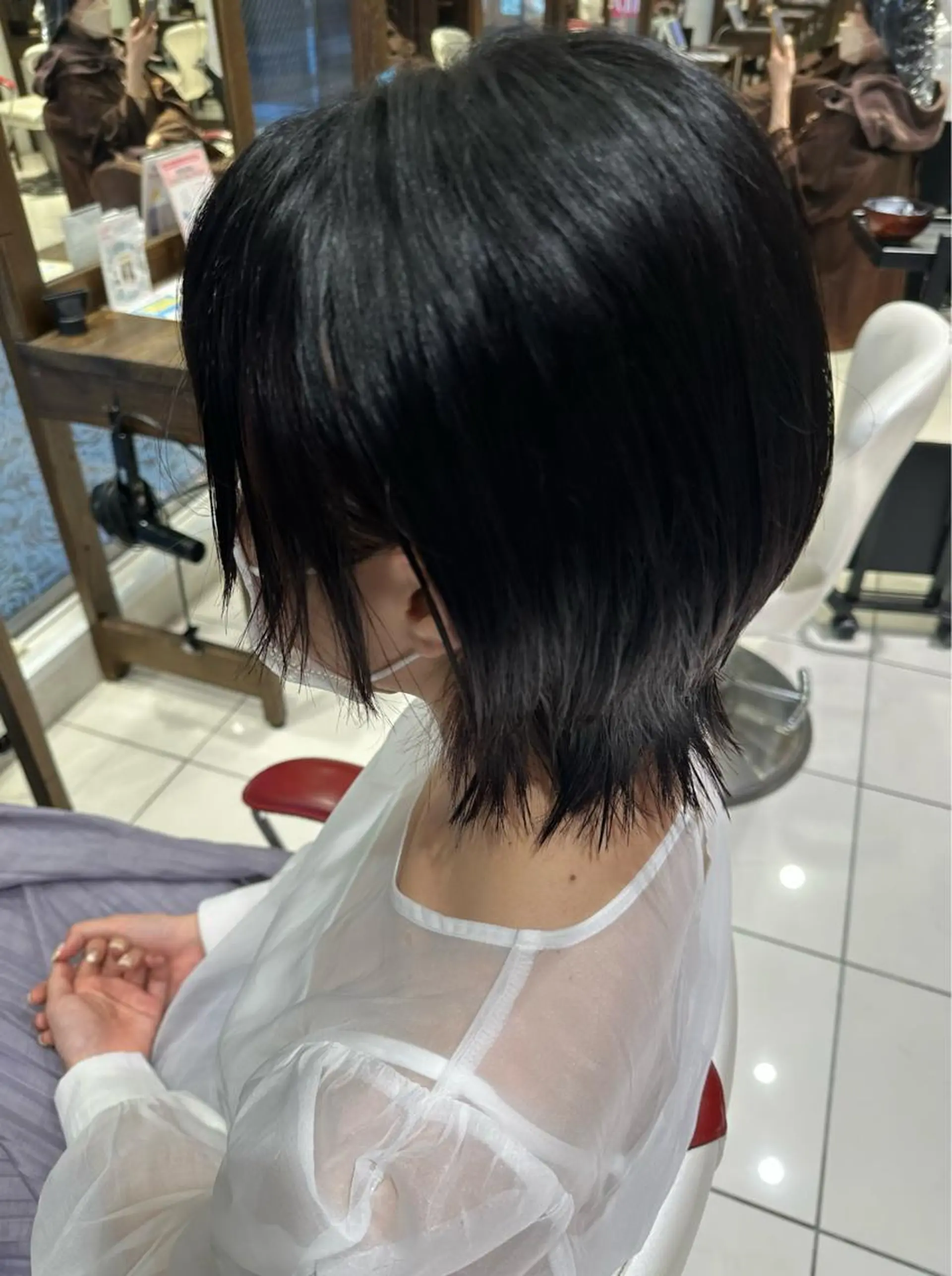 ミディアム 似合わせカット ウルフカット カット トリートメント 💜髪質改善推し💜 Sein.せりのヘアスタイル