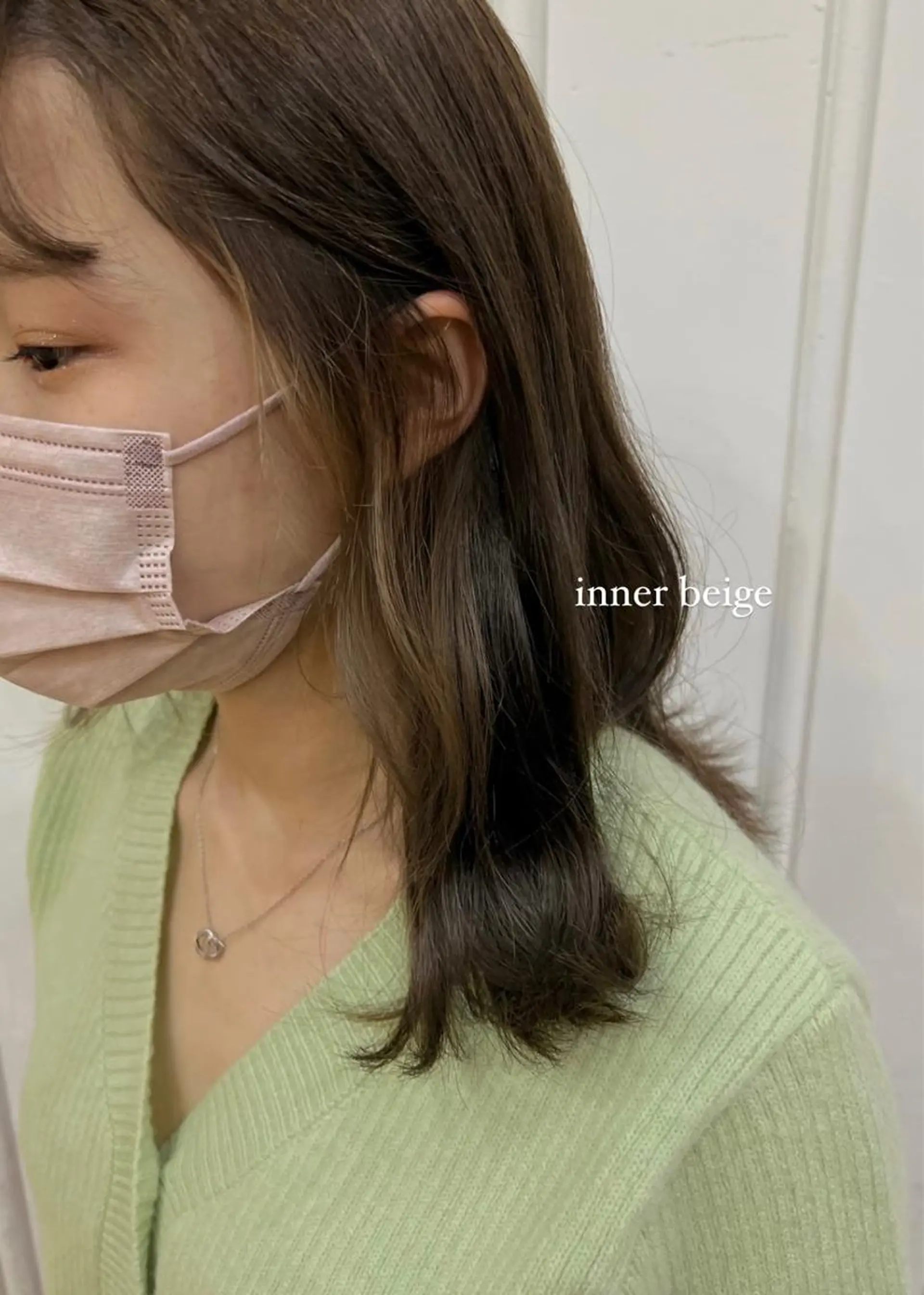 セミロング natsu/梅田 /透明感/艶髪のヘアスタイル