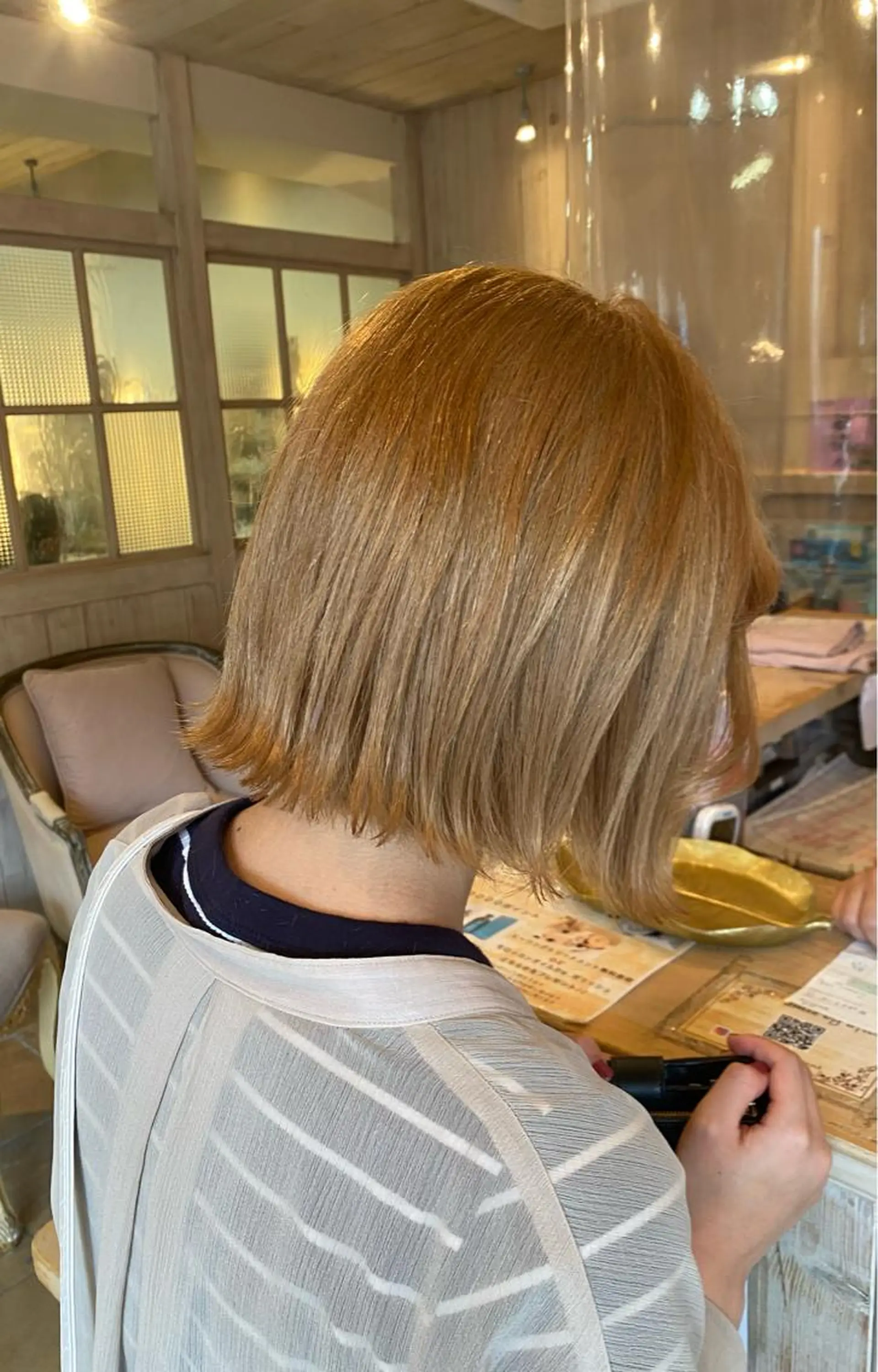 ショート ボブ 外ハネヘア エイミーバイアフロート所属・Kasuga Sayuriのヘアスタイル