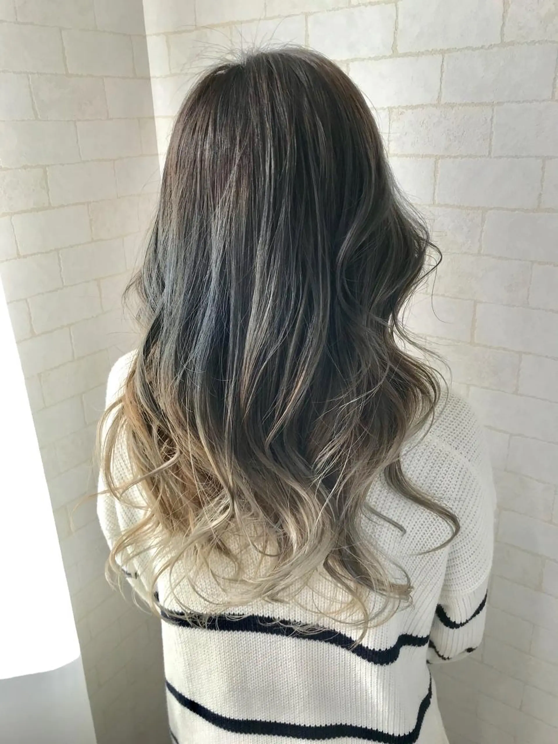 ロング カラー 神野 雅樹のヘアスタイル