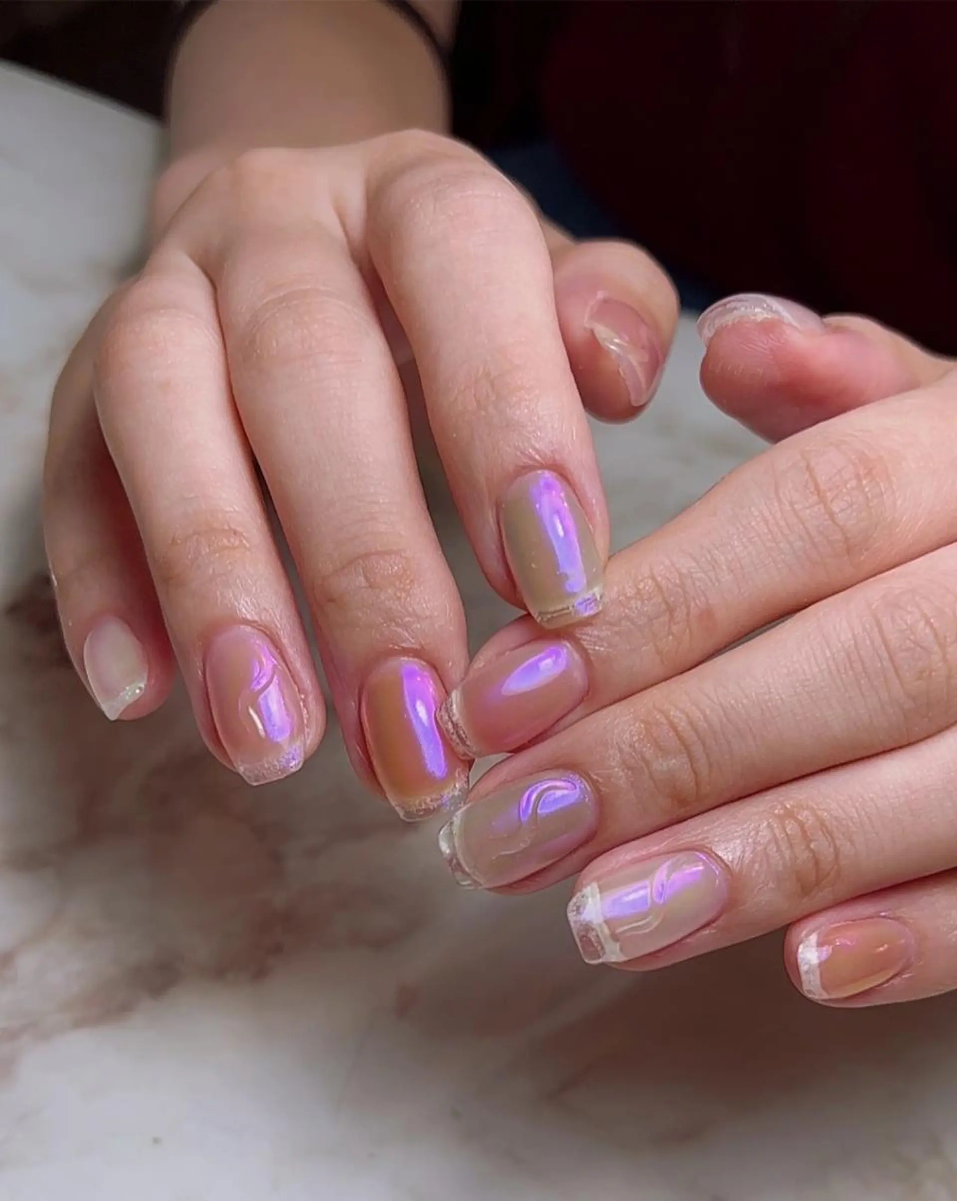 ネイル アートネイル ジェルネイル ニュアンスネイル パラジェル Nailist Honamiのネイルデザイン