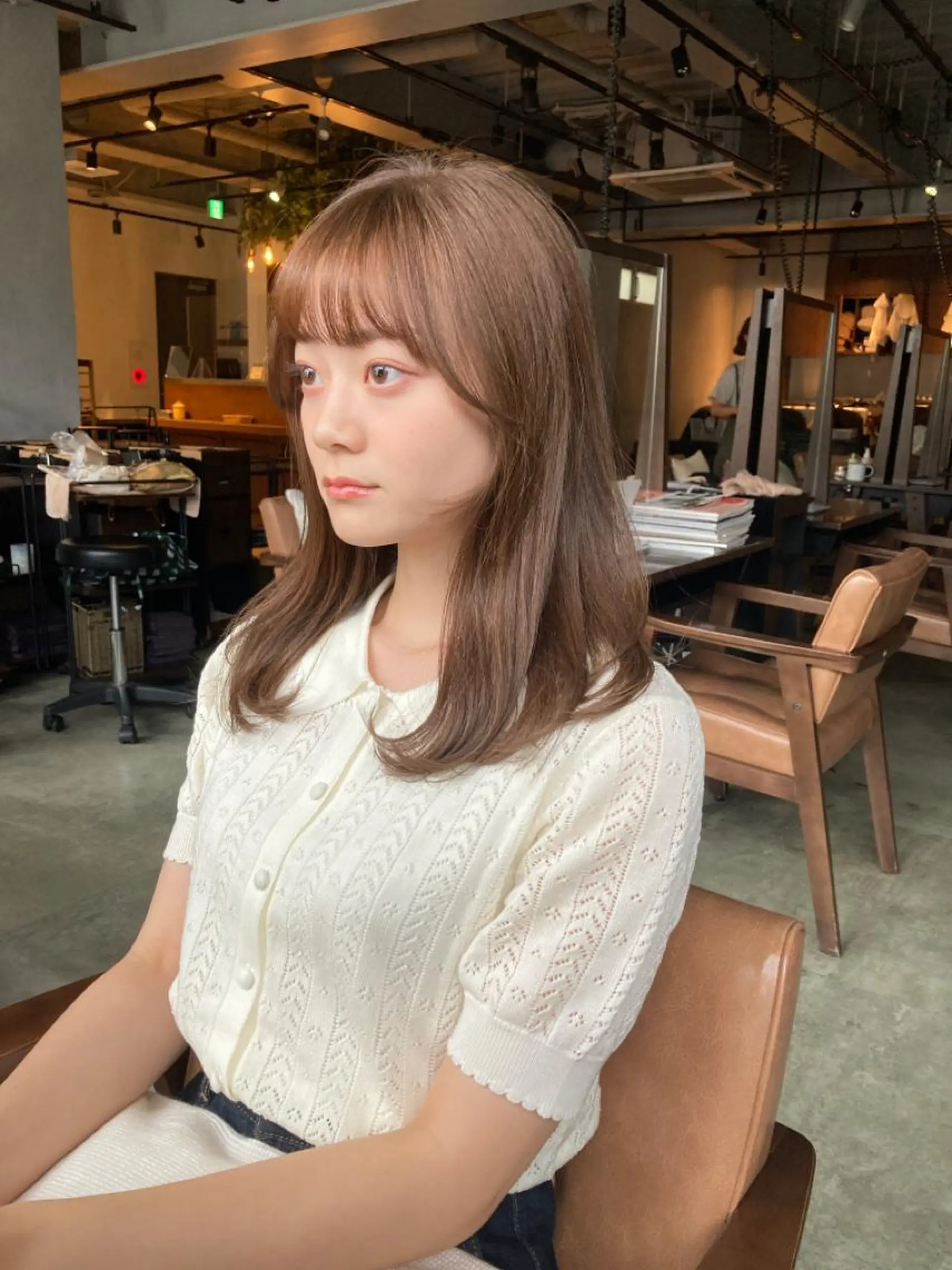 セミロング カラー カット ヘアカラー mit by tree吉祥寺所属・パーソナルカラー 美容師國分優太のその他イメージ