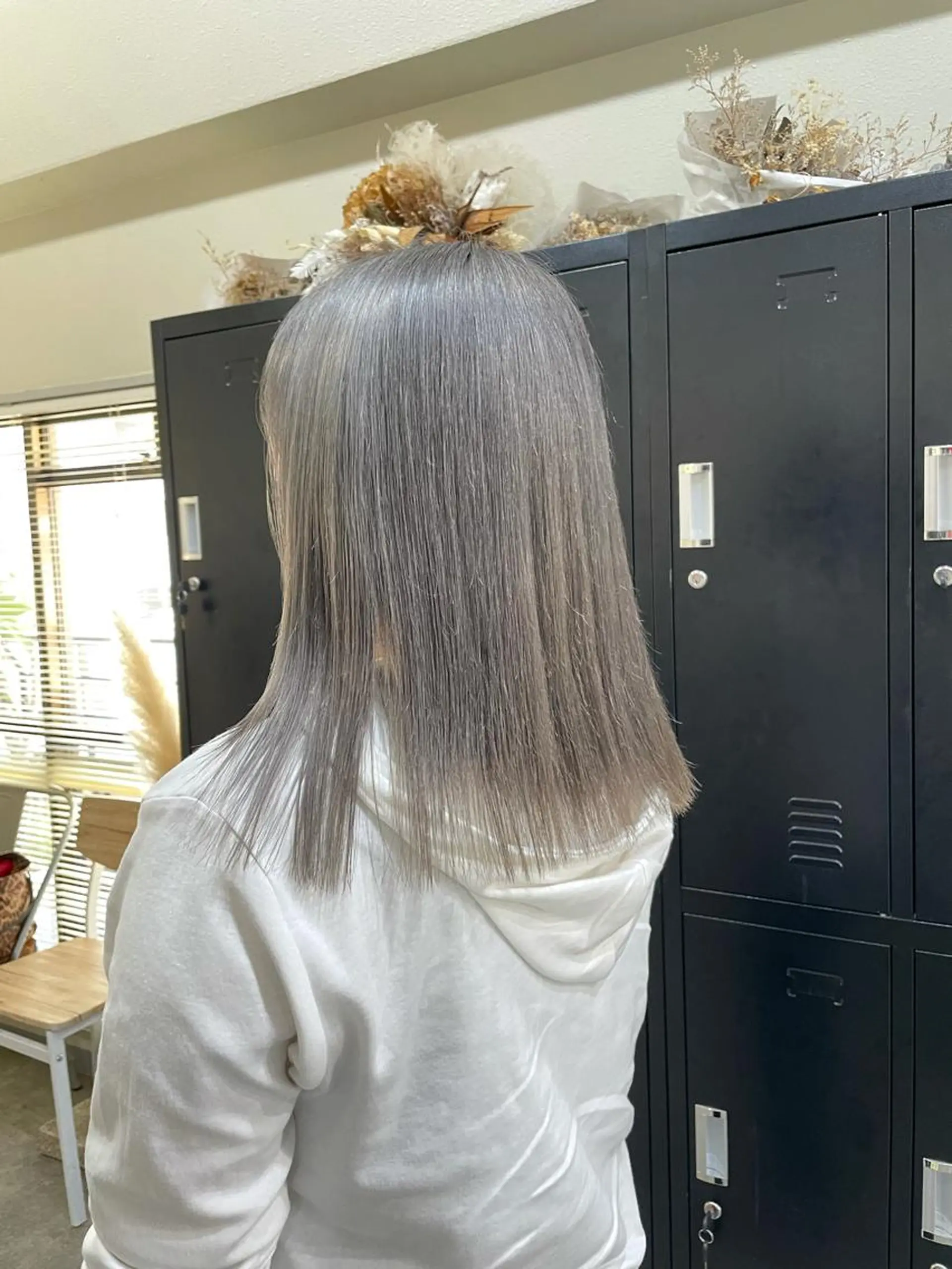 ミディアム カラー パーマ ヘアアレンジ メンズ キッズ ネイル マツエク・マツパ メンズバレイヤージュ メンズブリーチ メンズハイライト メンズインナーカラー メンズ韓国風 韓国ボブ/髪質改善 ニュアンス特化RYOのヘアスタイル