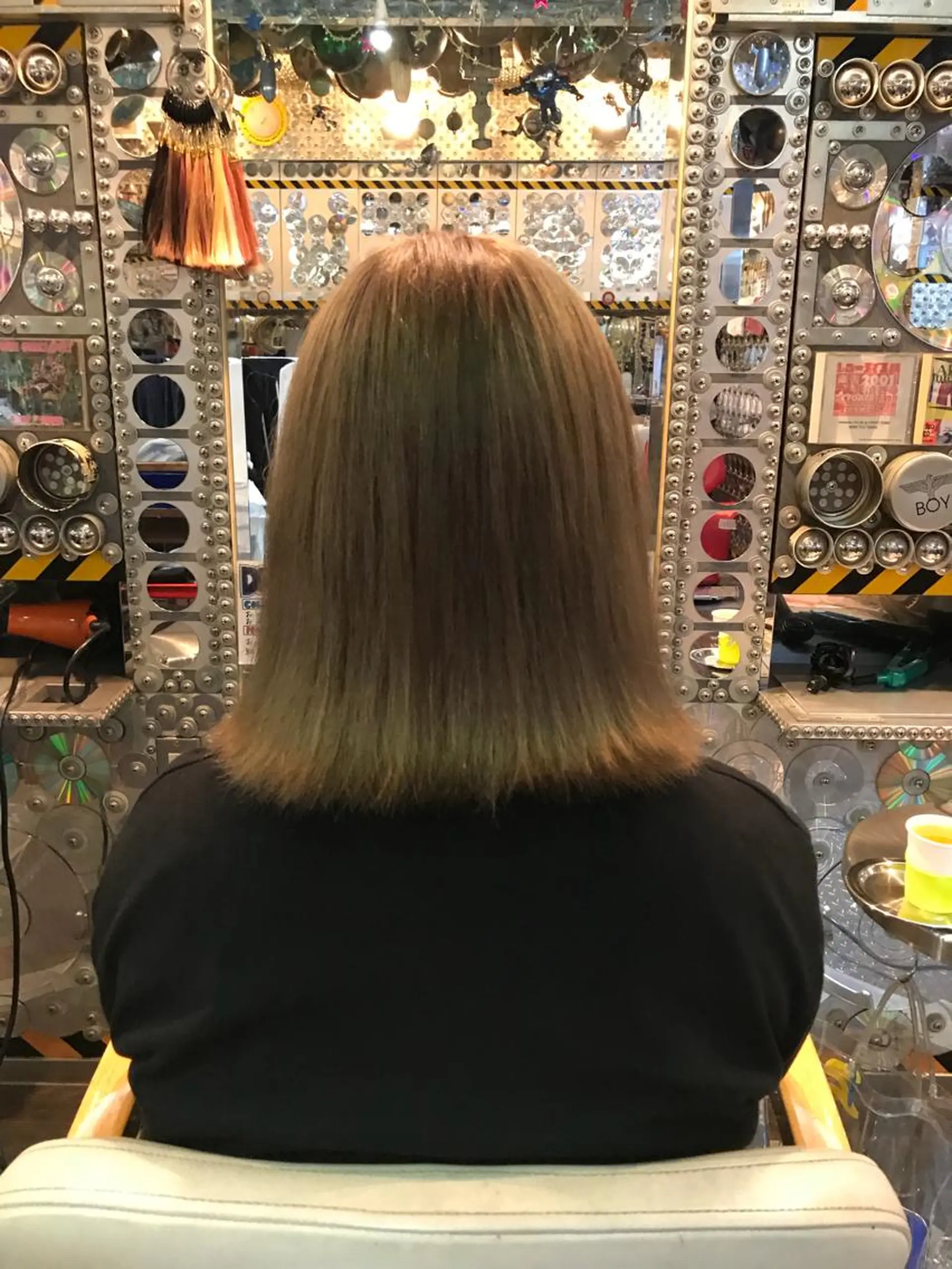 ミディアム カラー ブリーチ haco+所属・🌈派手髪エクステ ブレイズ🌈ひろとのヘアスタイル