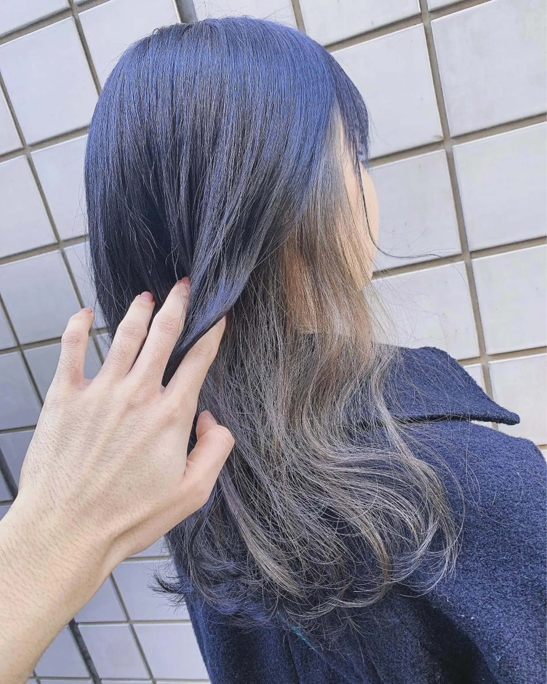 ロング カラー ヘアカラー SALOWIN 札幌大通り店所属・🏆ウルフ/レイヤー 指名No.1山口圭佑のヘアスタイル