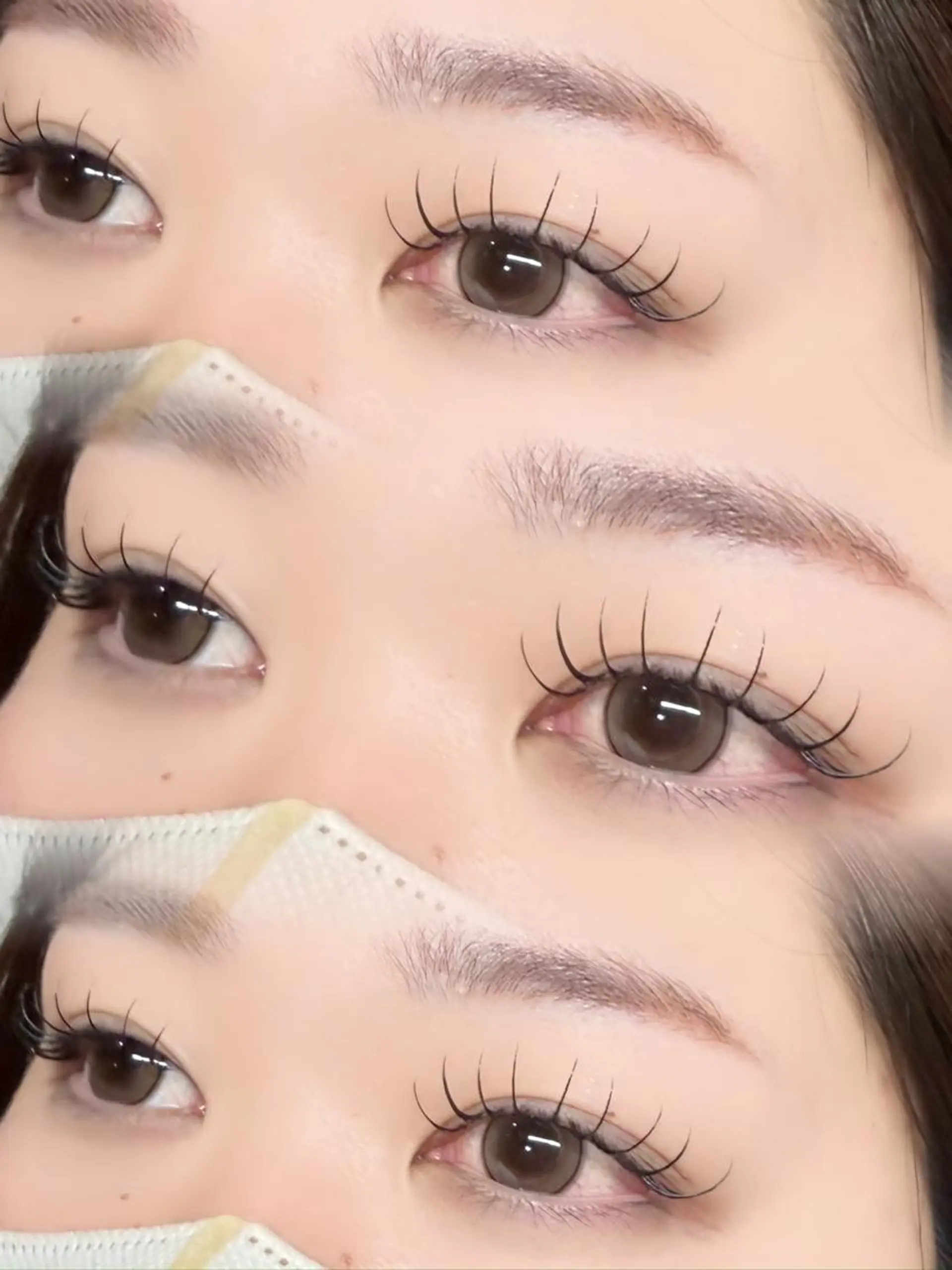 マツエク・マツパ F room UMEDAのマツエク・マツパデザイン