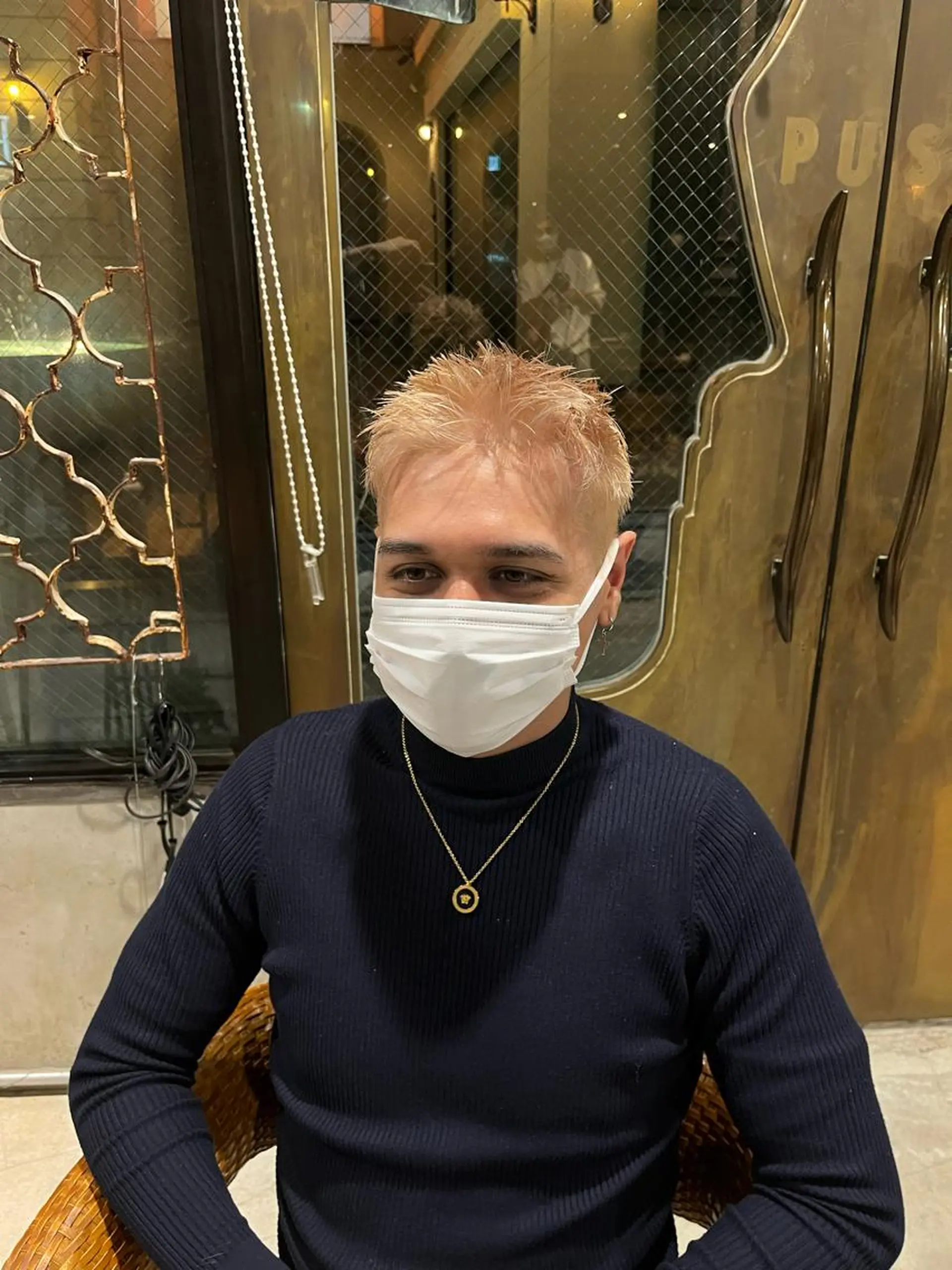 カラー メンズ メンズハイトーン ハイトーンカラー カット ヘアカラー トリートメント DX所属・✨メンズスタイル✨ Daiのヘアスタイル