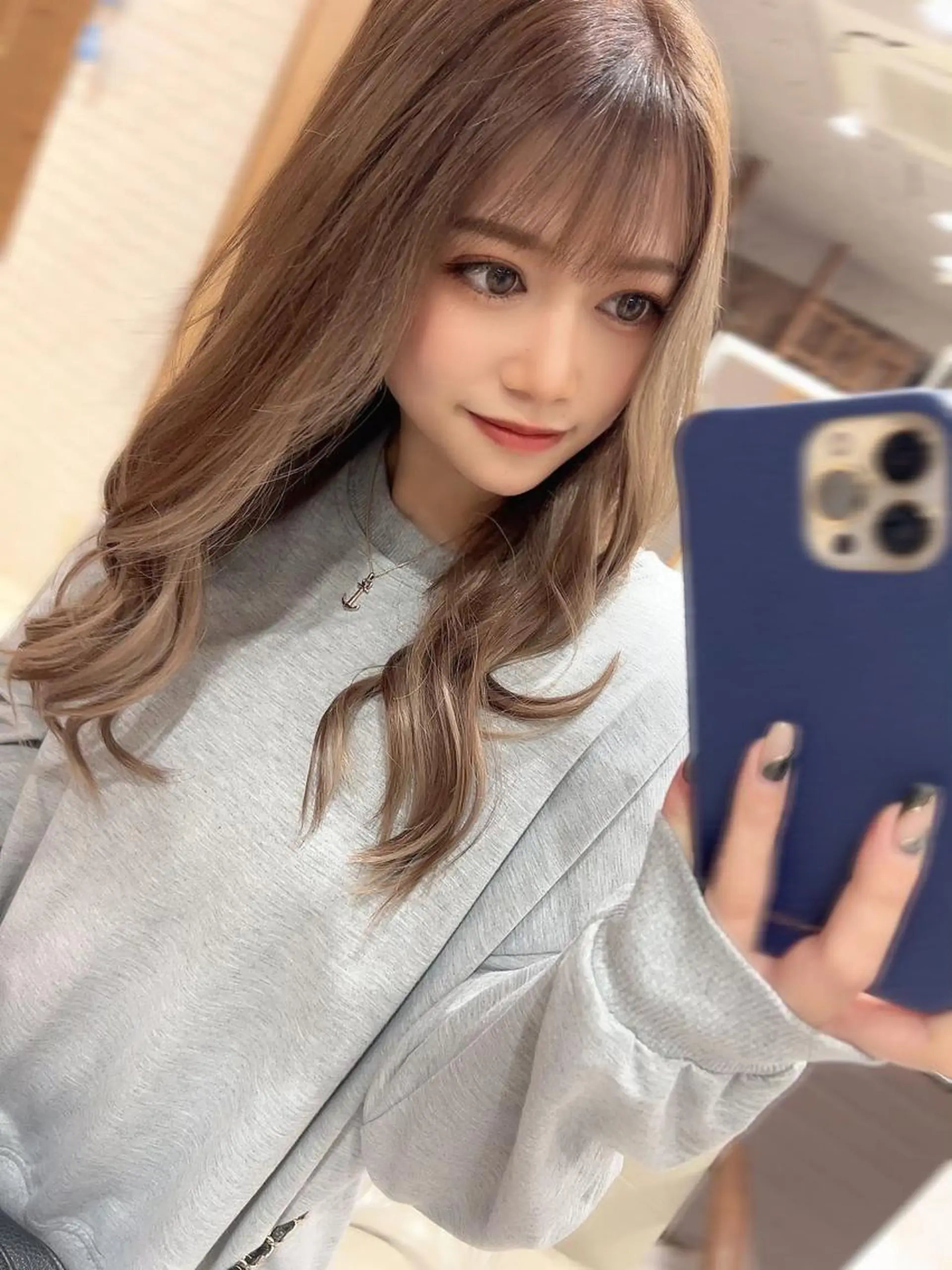 ロング カラー ヘアカラー トリートメント 💎メンズカット/ 透明感　吉田拓海💎のヘアスタイル