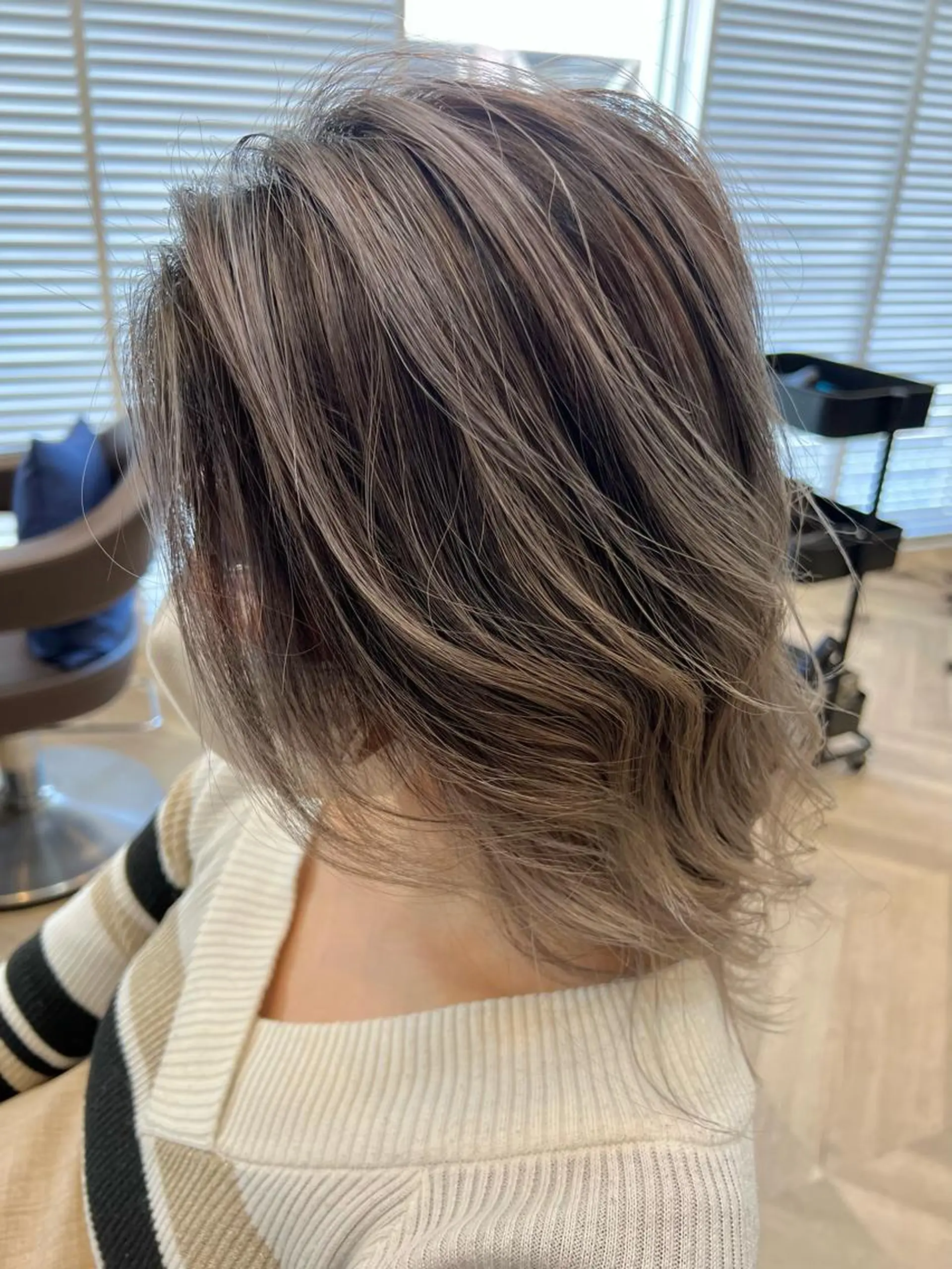 セミロング レイヤーカット ヘアカラー トリートメント 【fiti】 小野寺 航大のヘアスタイル