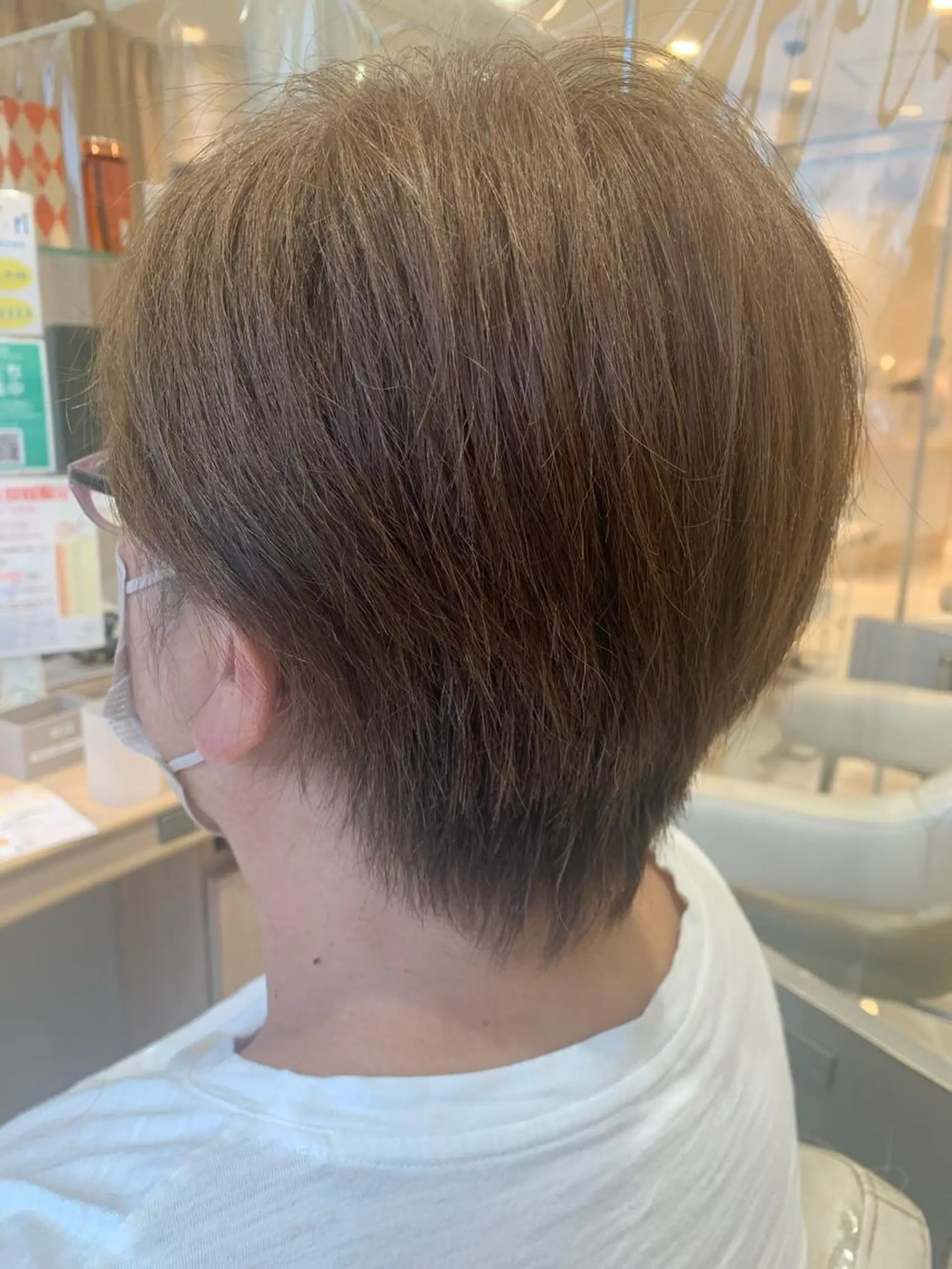 ショート ショートヘア 鈴木 華枝のヘアスタイル