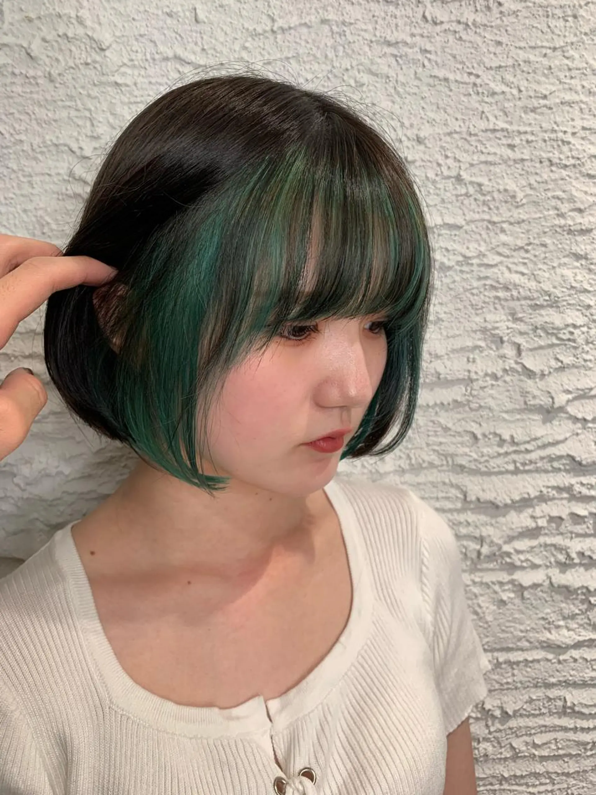 ショート カラー 堀 直人のヘアスタイル