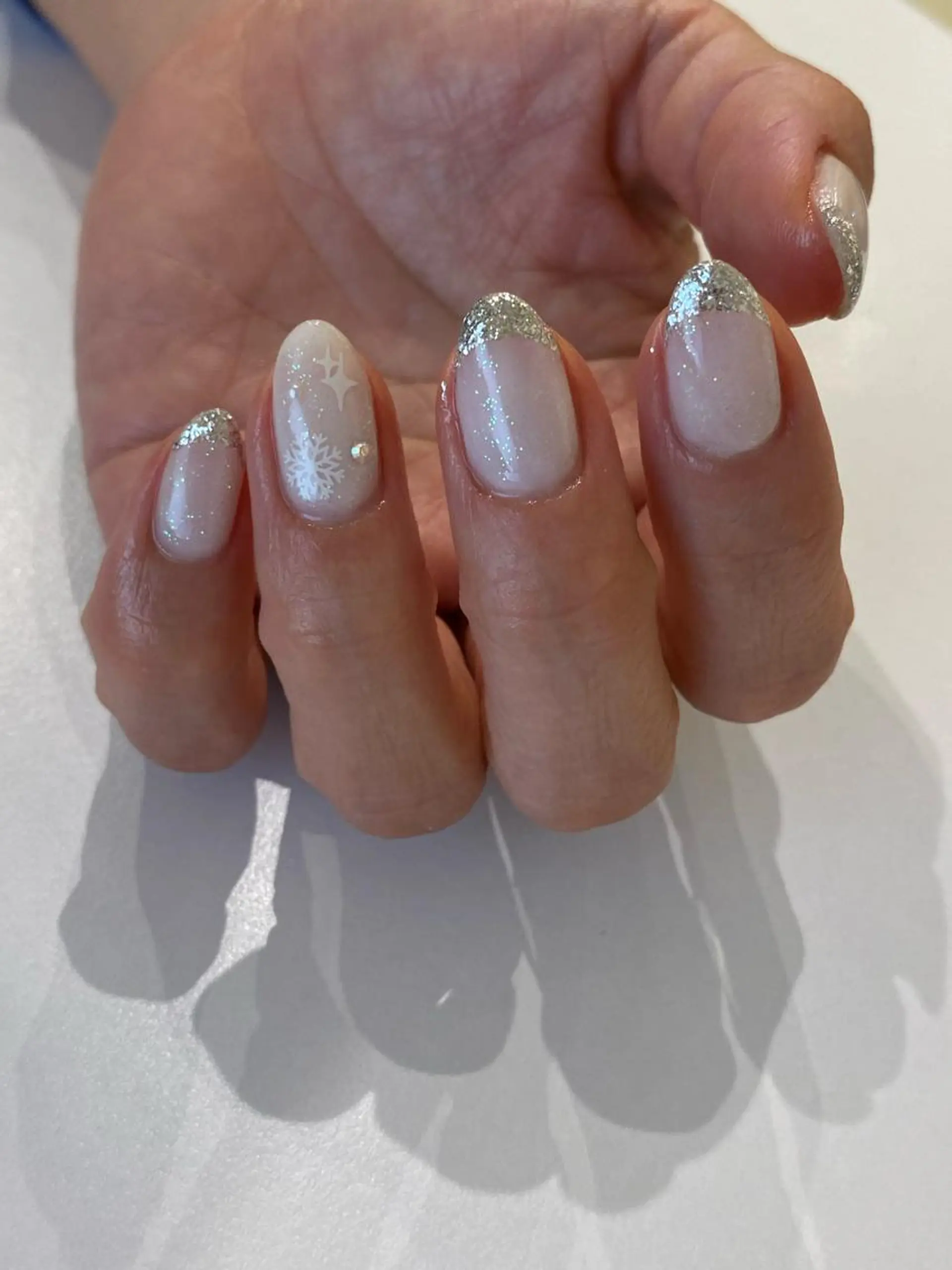 ネイル 冬ネイル クリスマス Ann. nail.tokyo所属・Ann nailのネイルデザイン