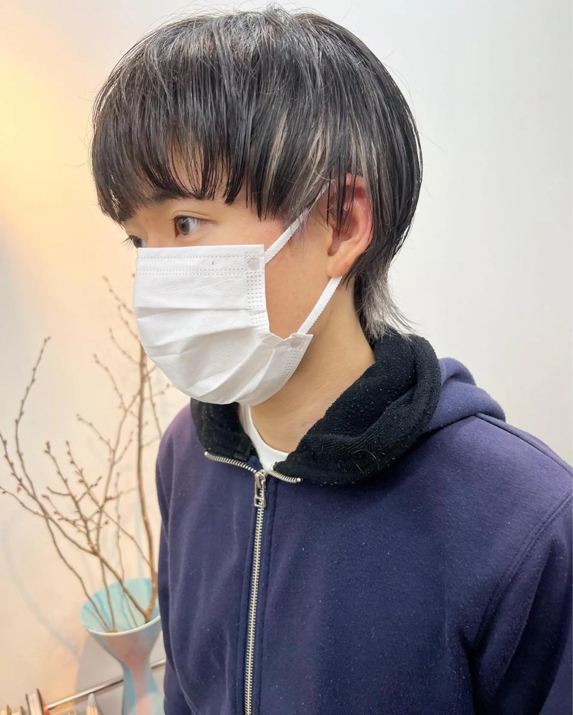 ショート カラー パーマ ヘアアレンジ メンズ 【池袋/スパイキー ショート】ⓝⓘⓜⓤのヘアスタイル