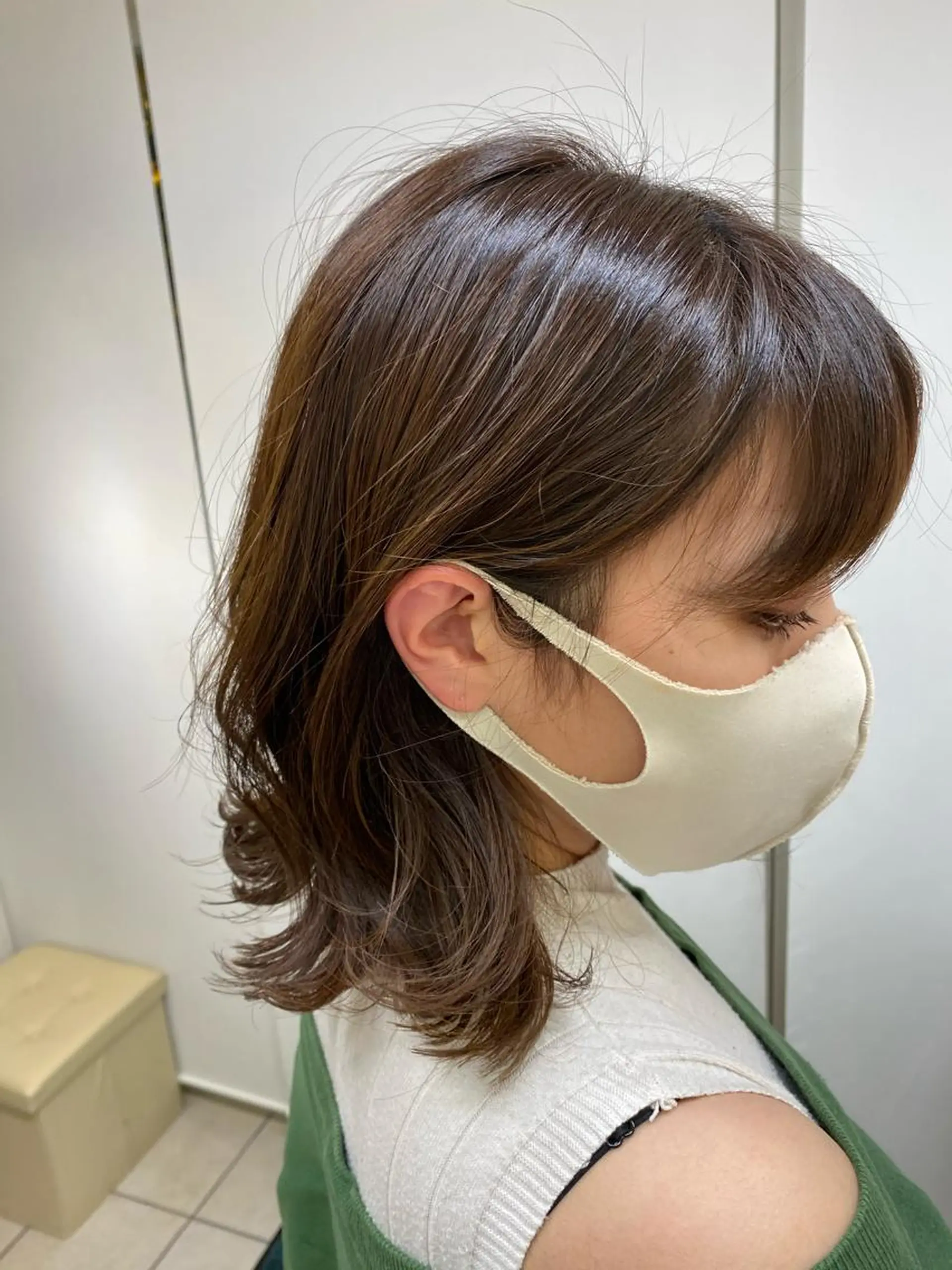 ミディアム メンズ特化 刈り上げない/金井のヘアスタイル